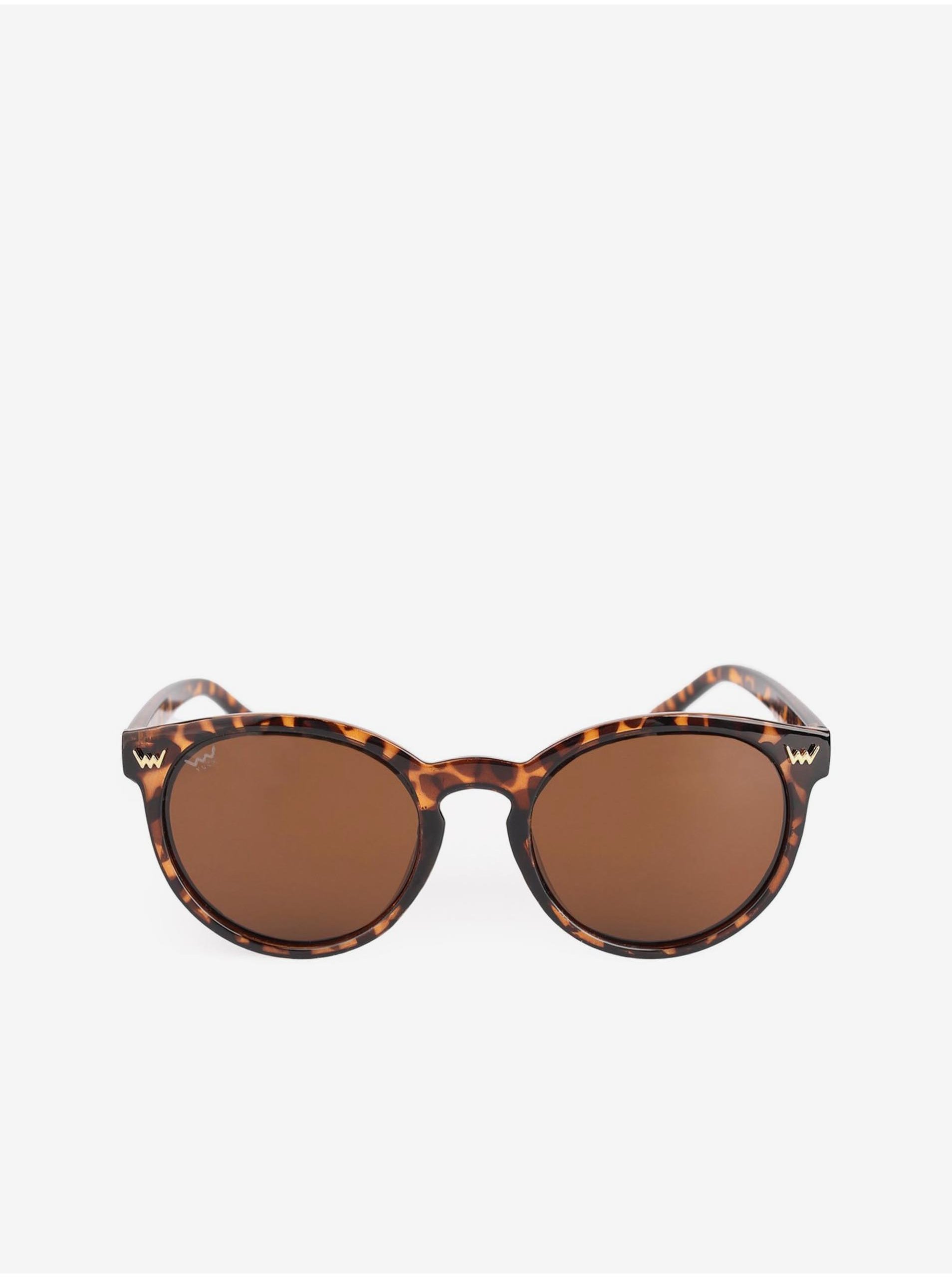 E-shop Hnědé dámské sluneční brýle VUCH Gotfred