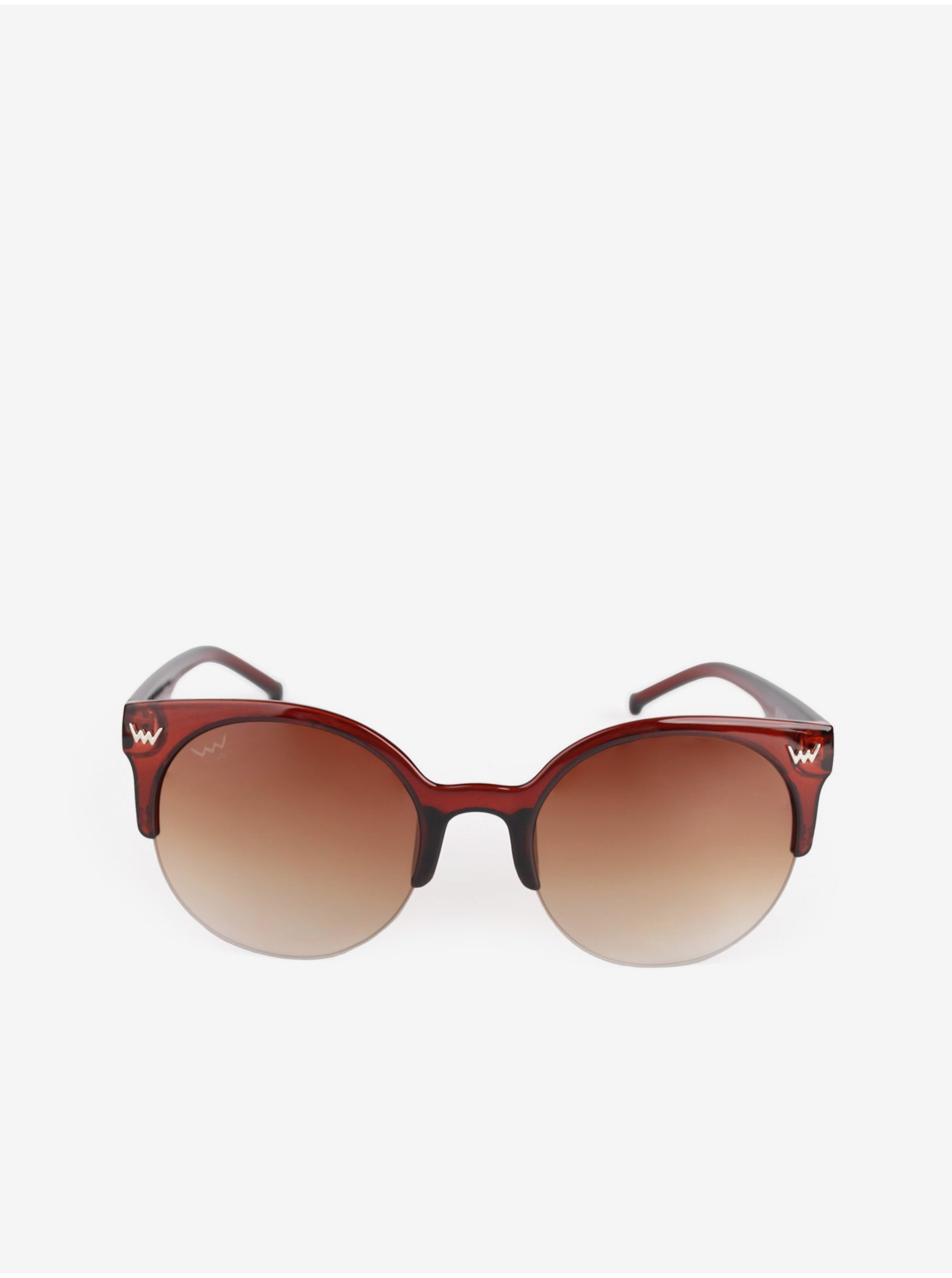 E-shop Hnědé dámské sluneční brýle VUCH Brigida