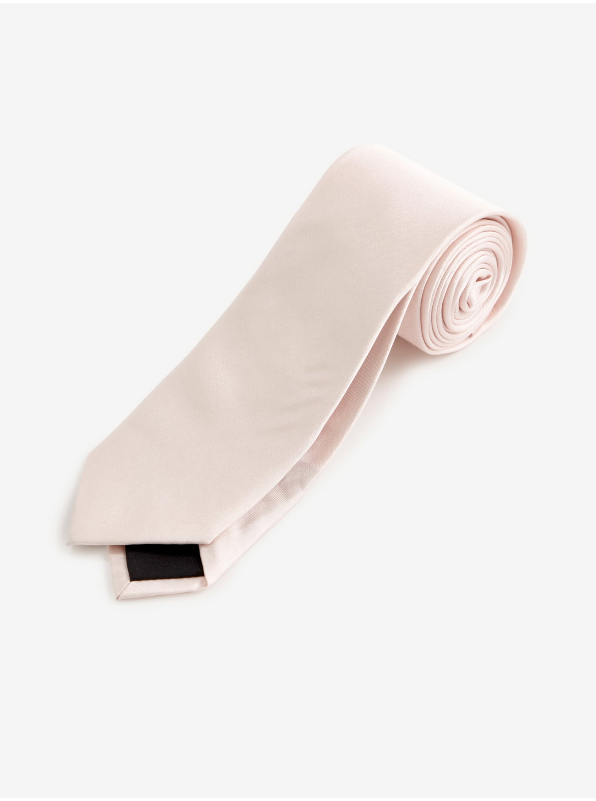 E-shop Světle růžová pánská kravata Celio Ritiefine