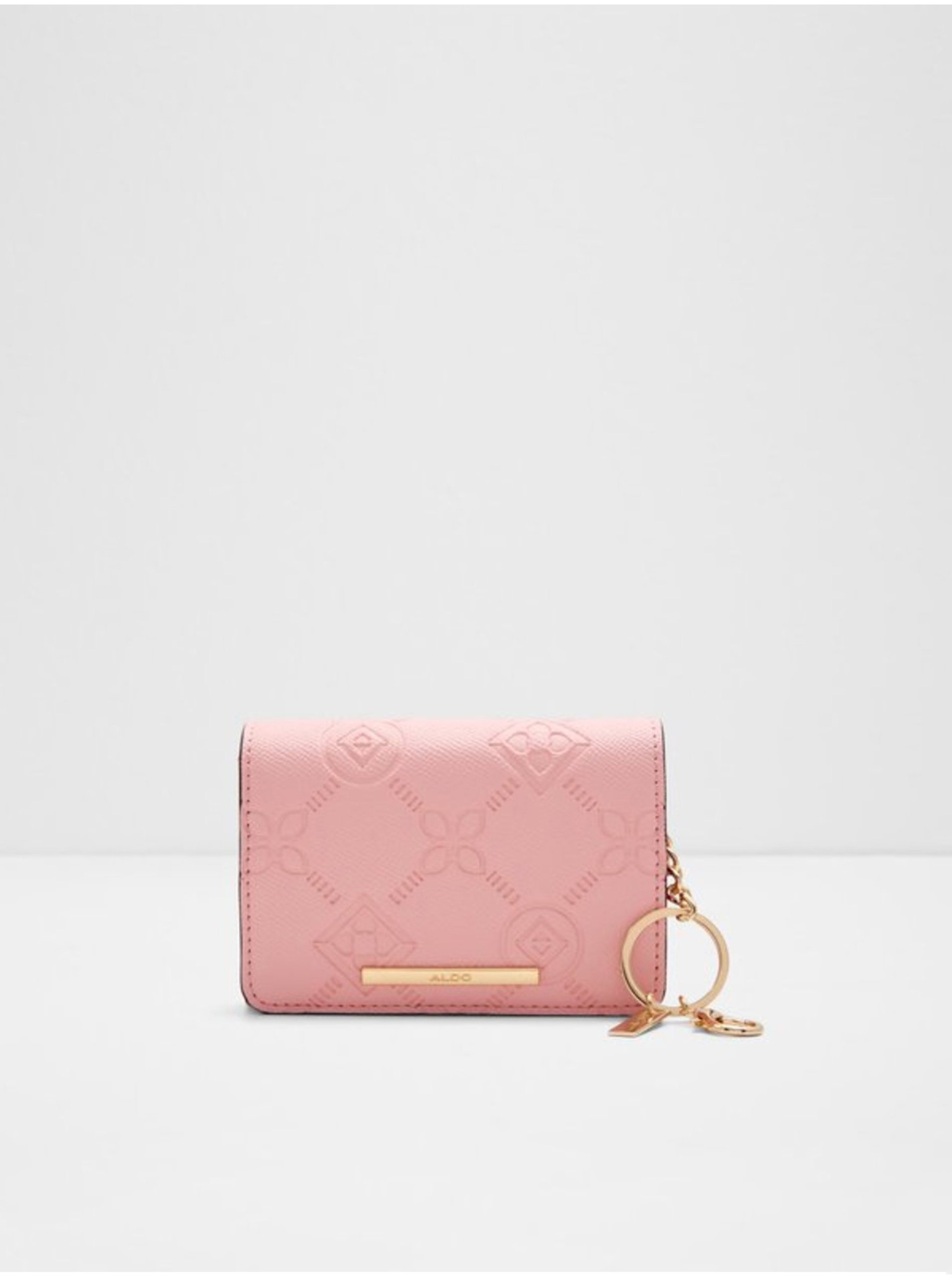 Lacno Ružová dámska vzorovaná peňaženky ALDO Iconipouch