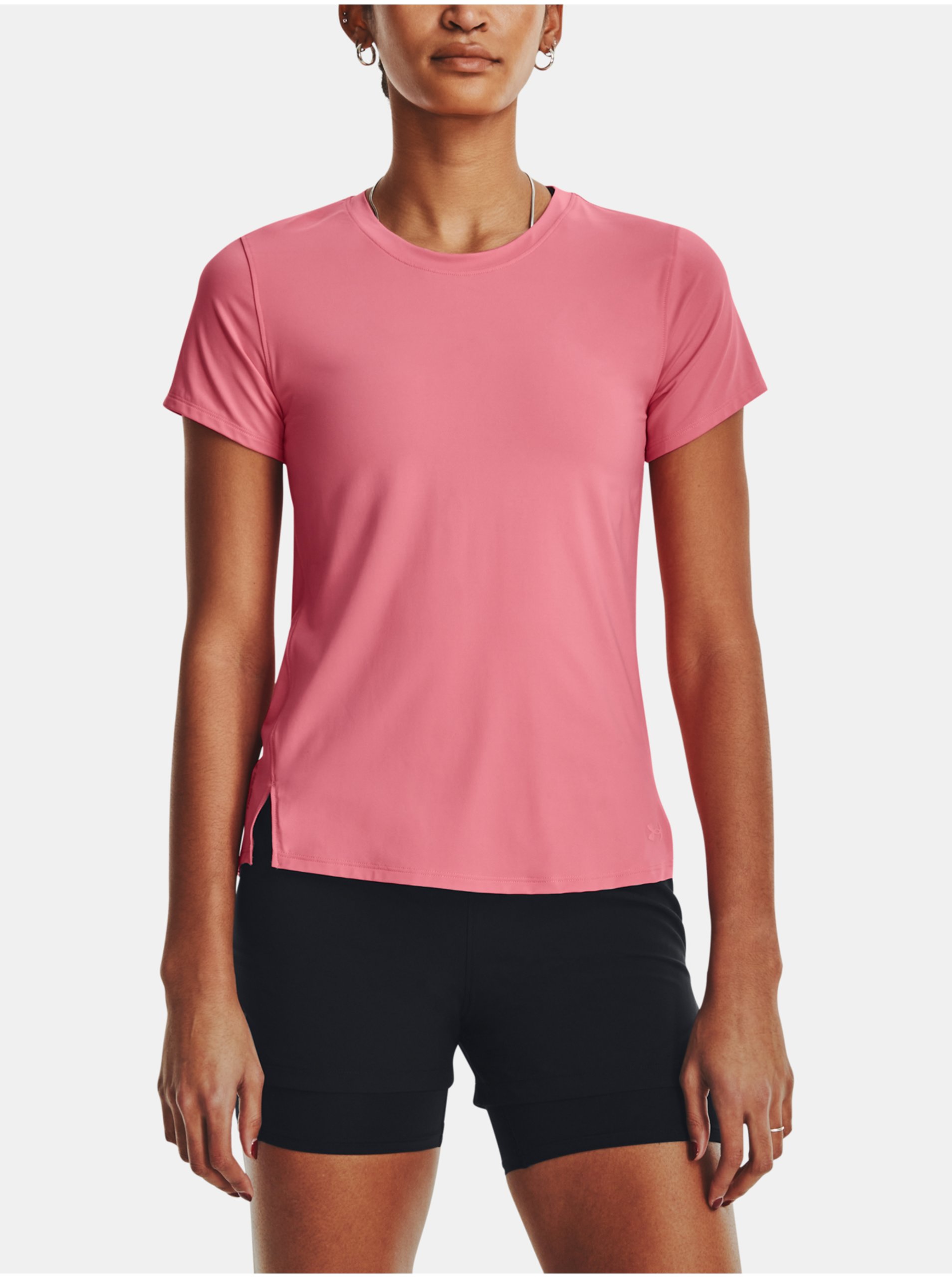 E-shop Růžové dámské sportovní tričko Under Armour UA Iso-Chill Laser