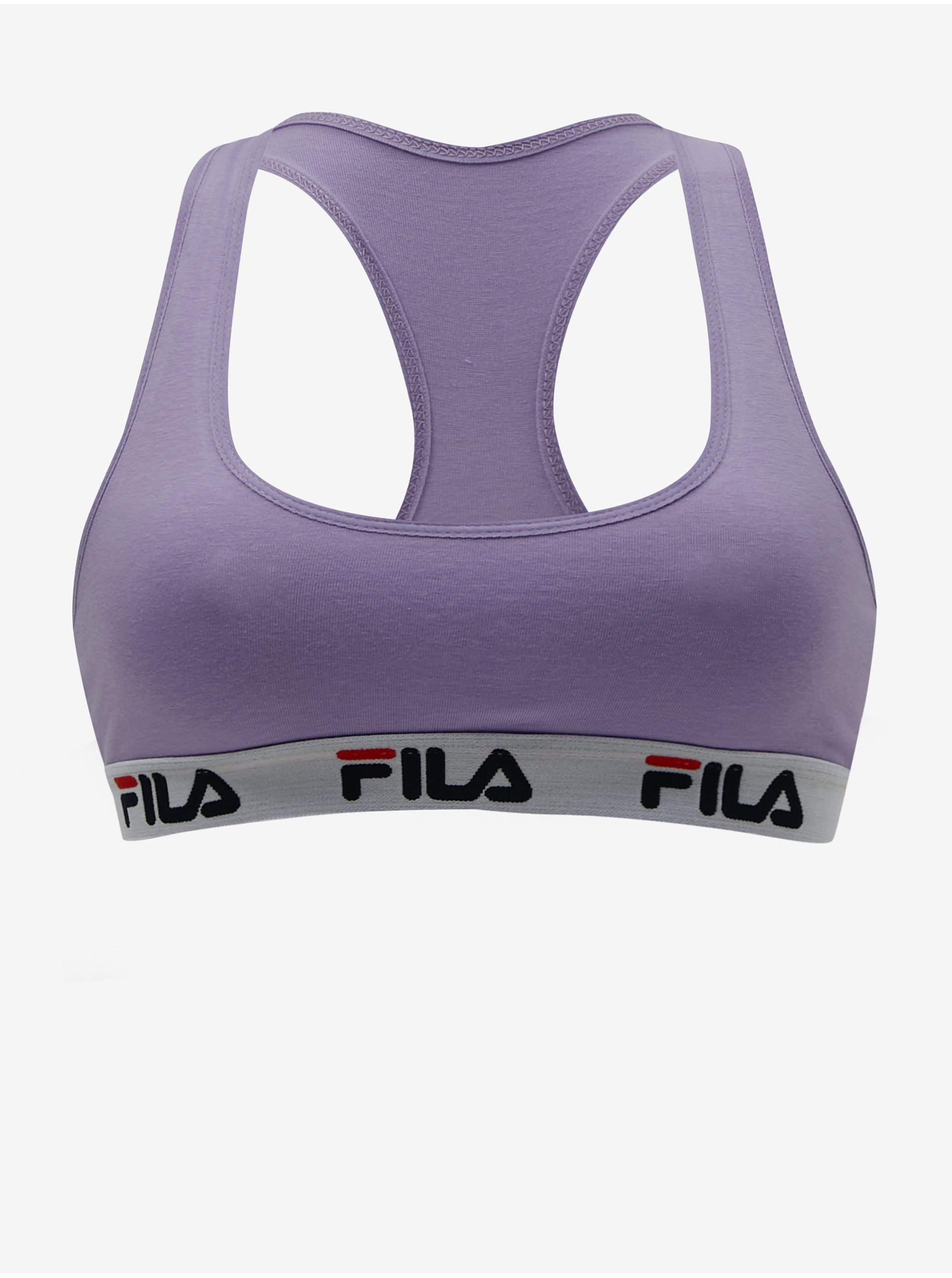 Lacno Športové podprsenky pre ženy FILA - fialová, čierna, biela