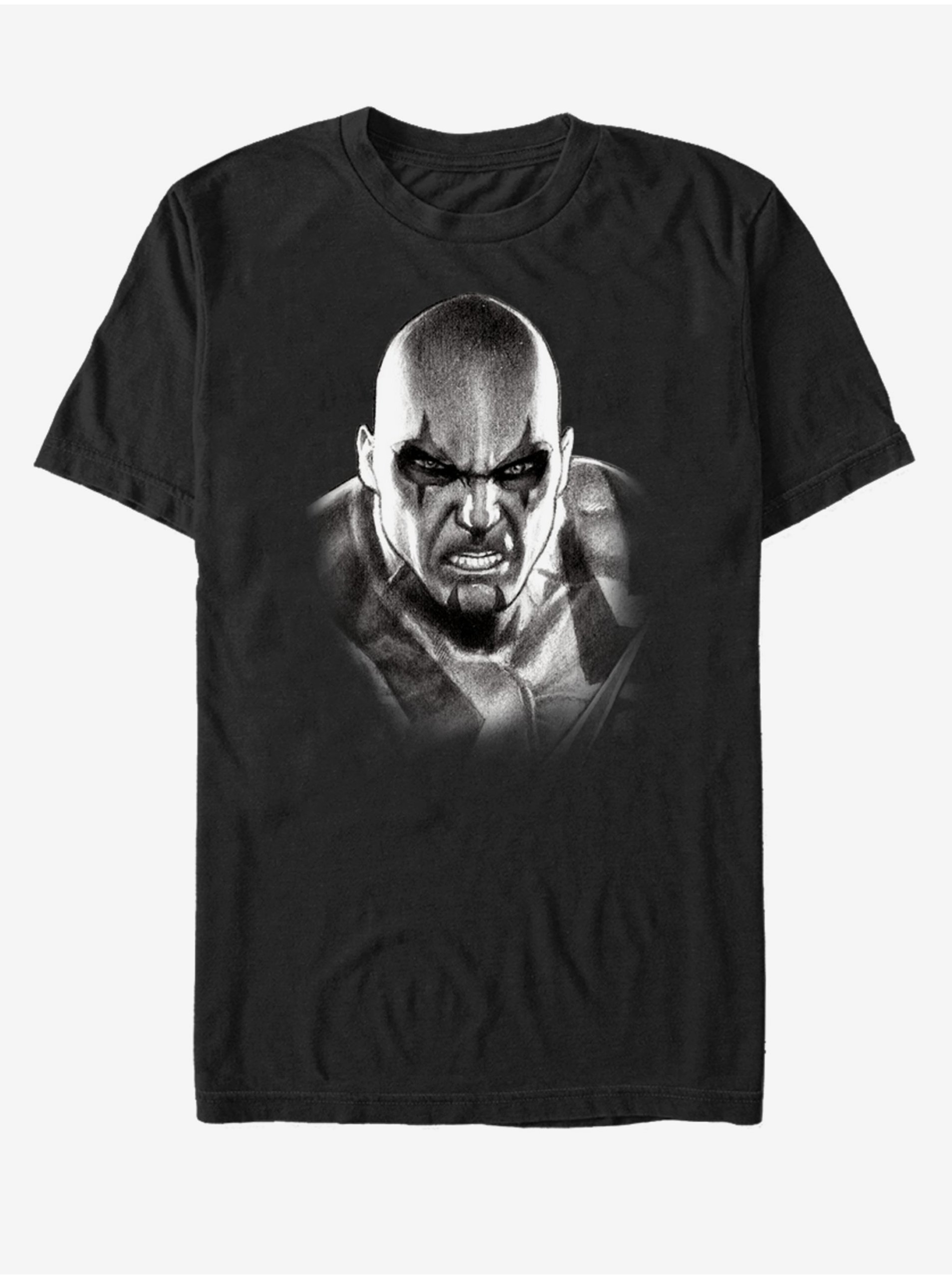 E-shop Černé unisex tričko Drax Strážci Galaxie ZOOT.Fan Marvel