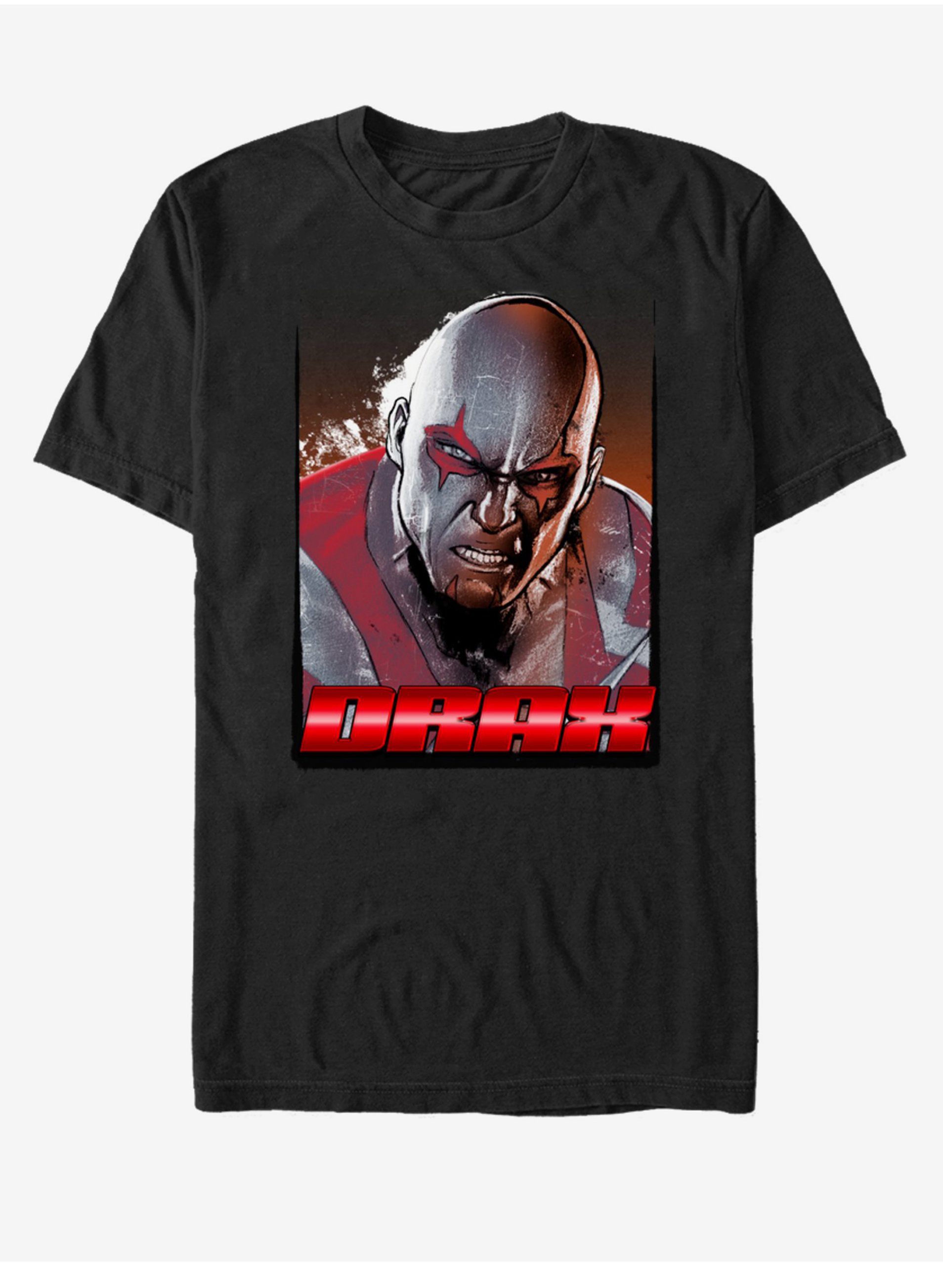 Levně Drax Strážci Galaxie ZOOT.FAN Marvel - unisex tričko