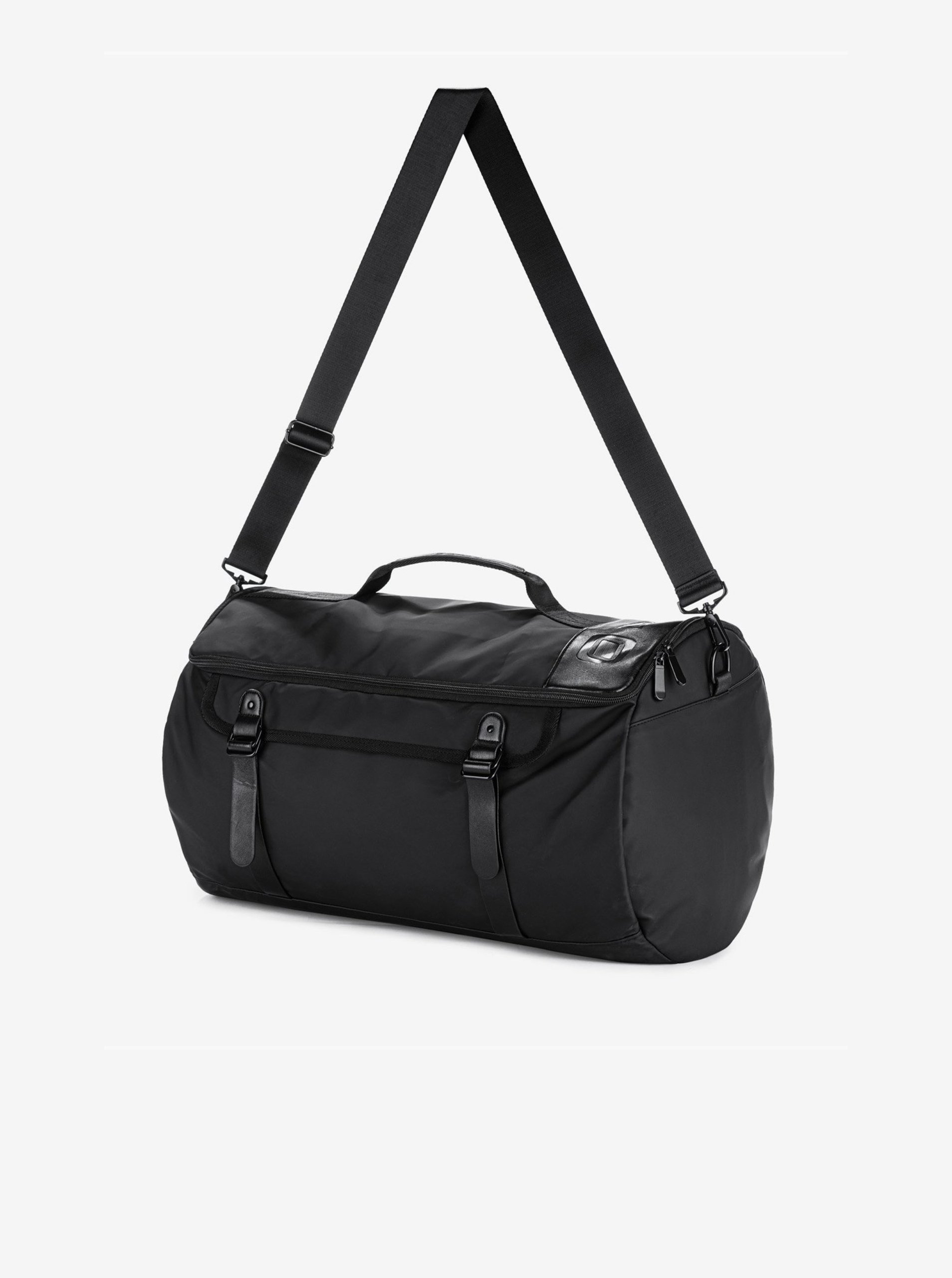 E-shop Černá pánská taška Ombre Clothing