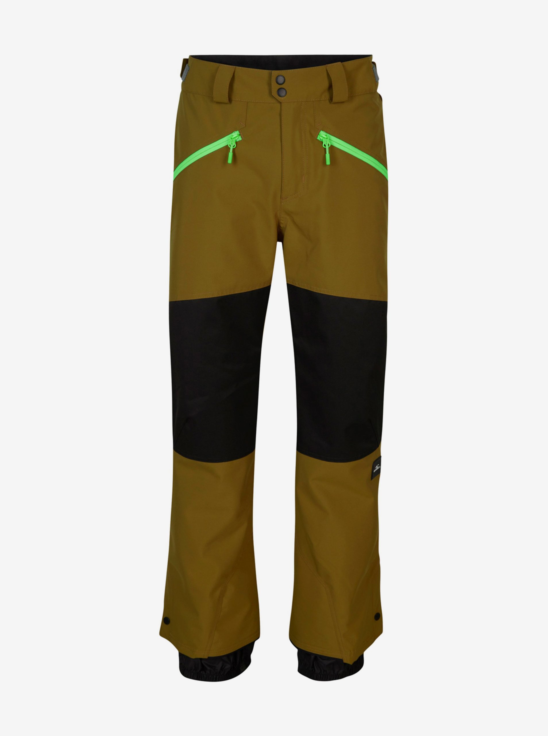 Levně Khaki pánské lyžařské/snowboardové kalhoty O'Neill JACKSAW PANTS