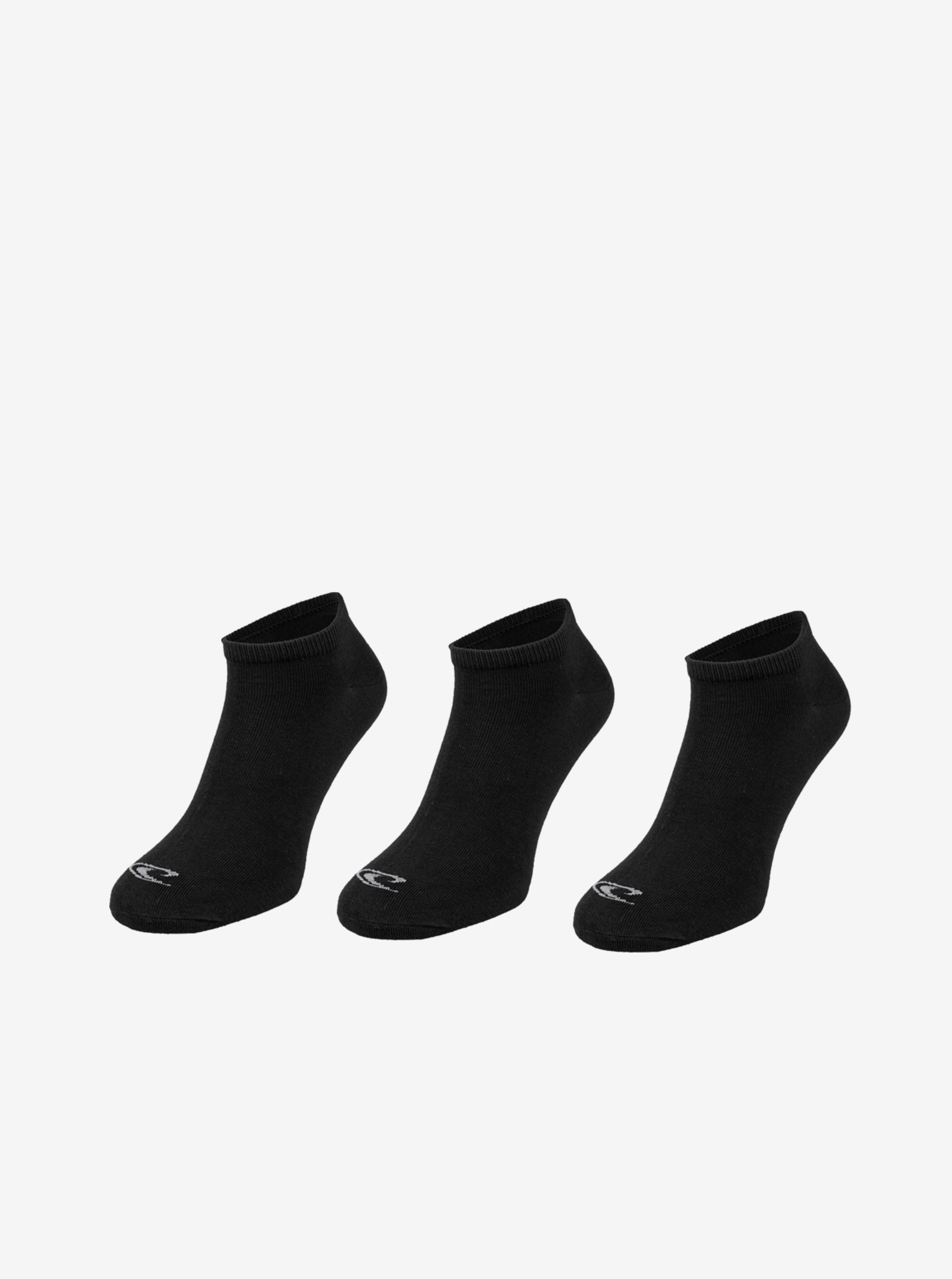 E-shop Sada tří párů unisex ponožek v černé barvě O'Neill SNEAKER 3PK