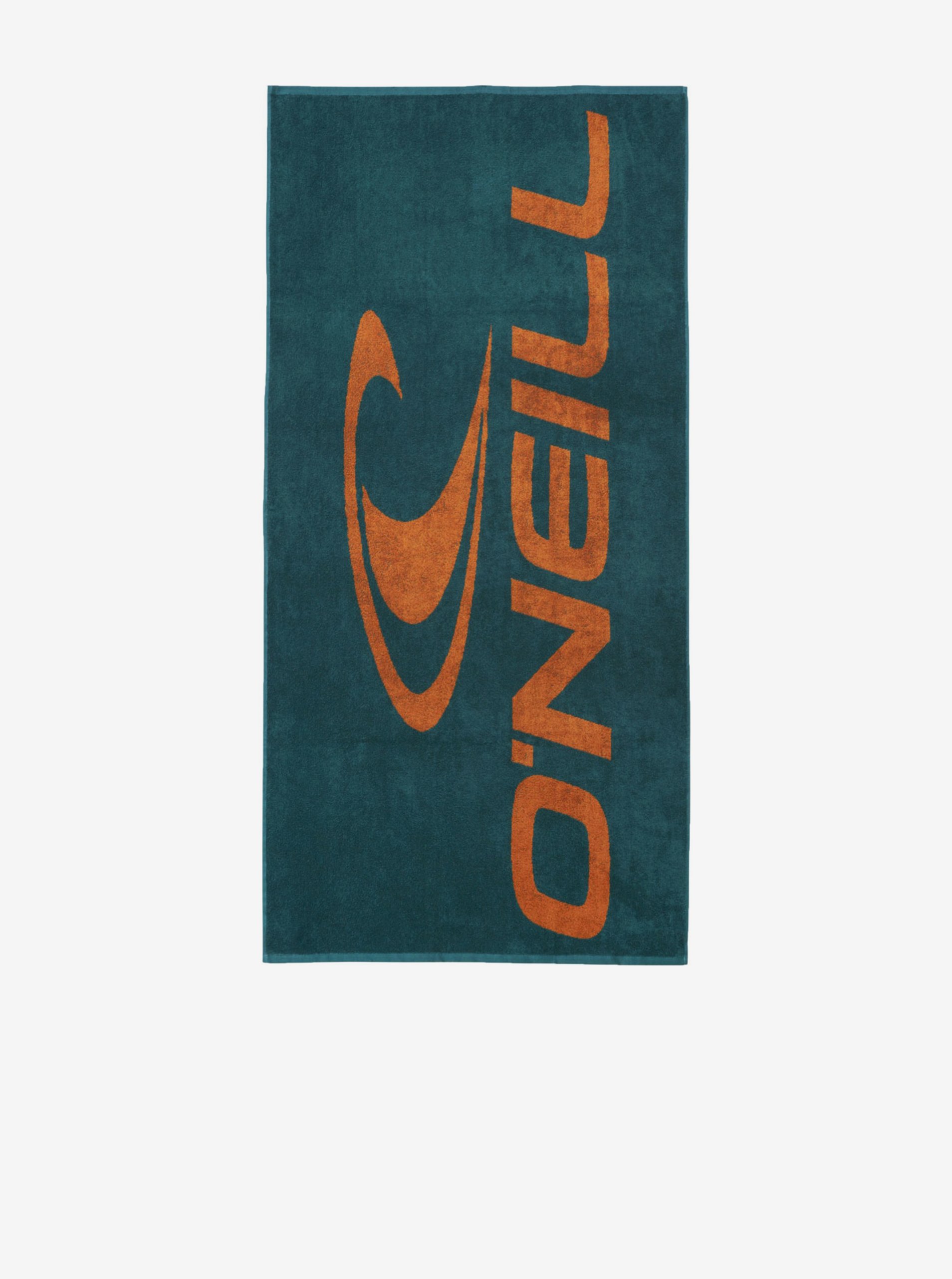 E-shop Oranžovo-zelená osuška s logem O'Neill SEAWATER TOWEL