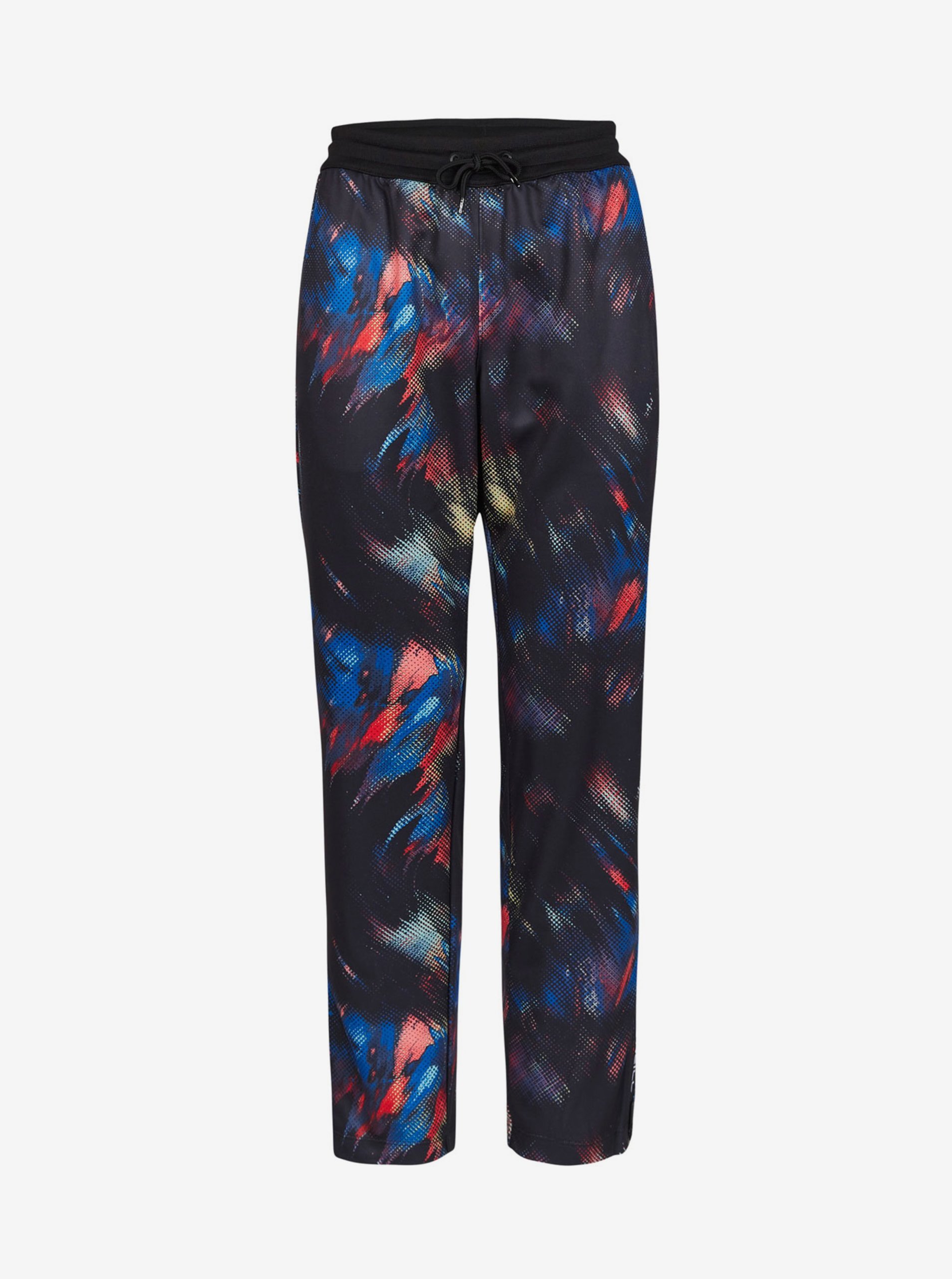 E-shop Modro-černé dámské vzorované tepláky O'Neill RUTILE ZIP PANTS