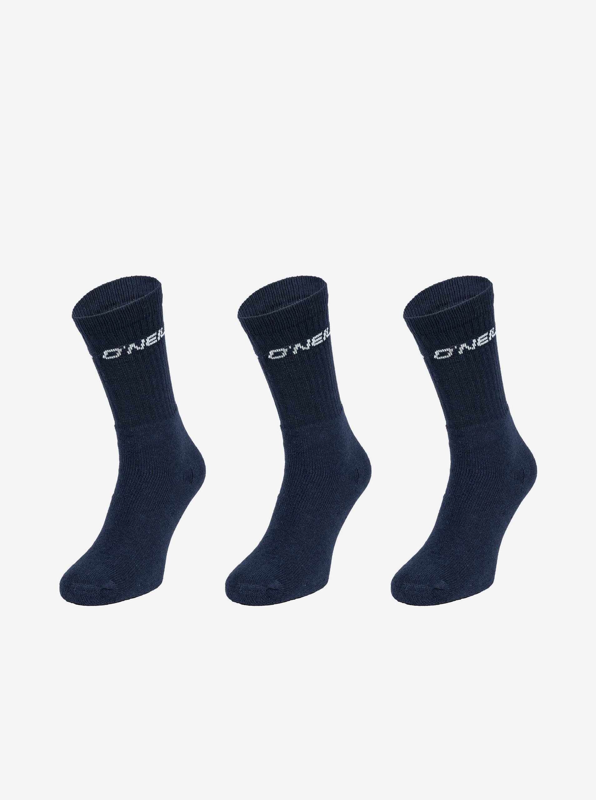 Lacno Súprava troch párov ponožiek v tmavo modrej farbe O'Neill
