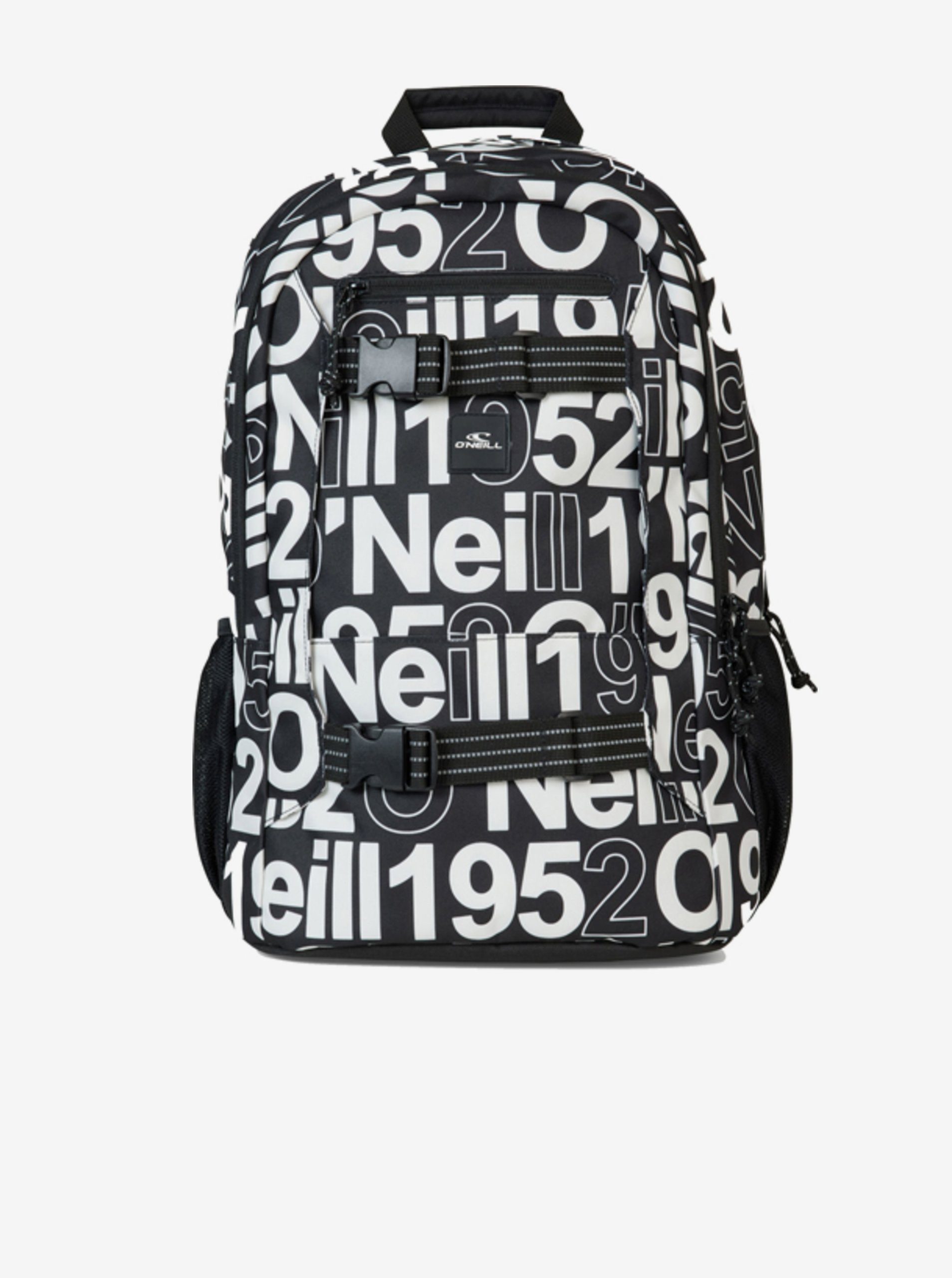 E-shop Bílo-černý unisex vzorovaný batoh O'Neill BOARDER