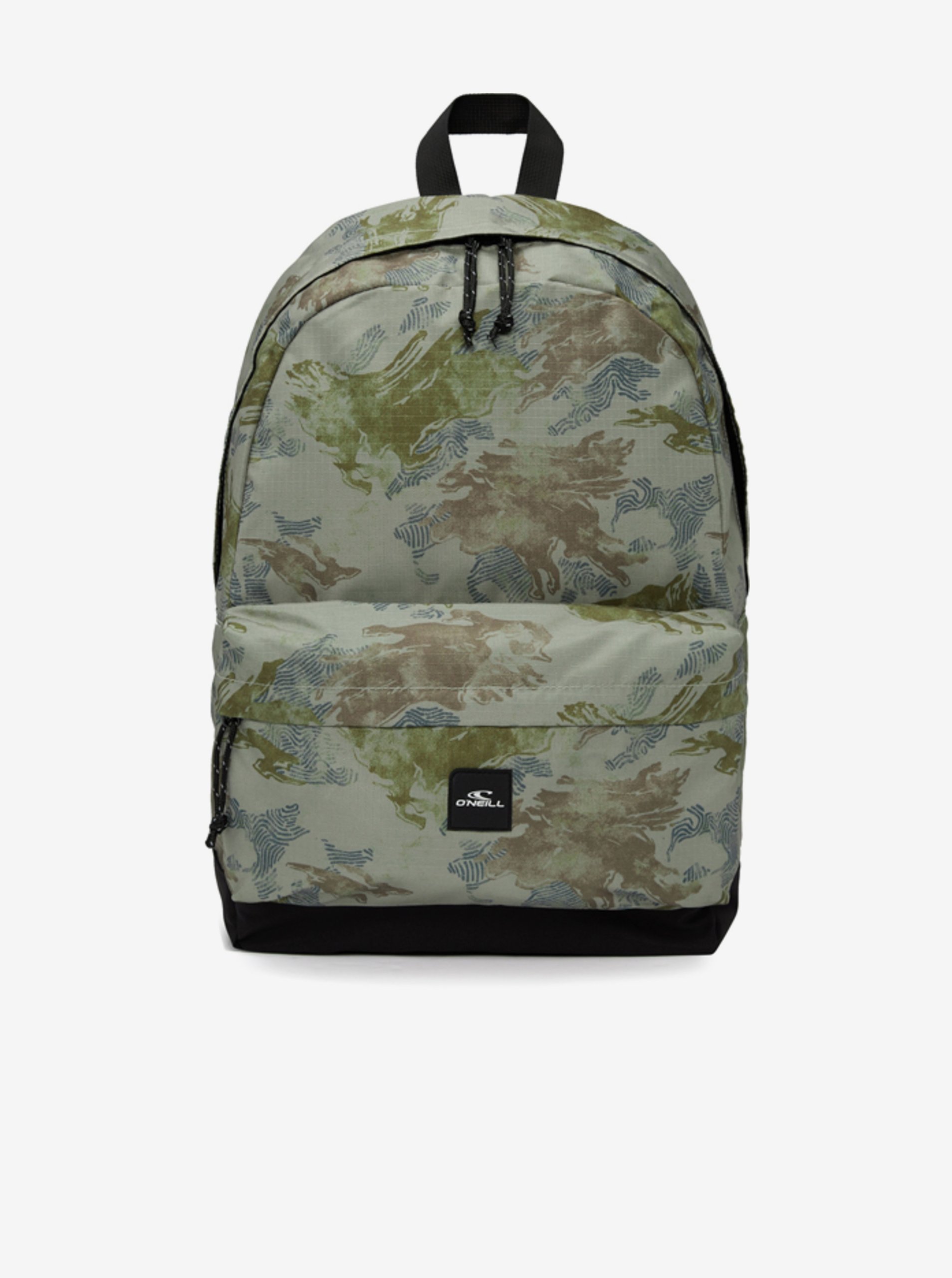 E-shop Khaki vzorovaný batoh O'Neill COASTLINE BACKPACK