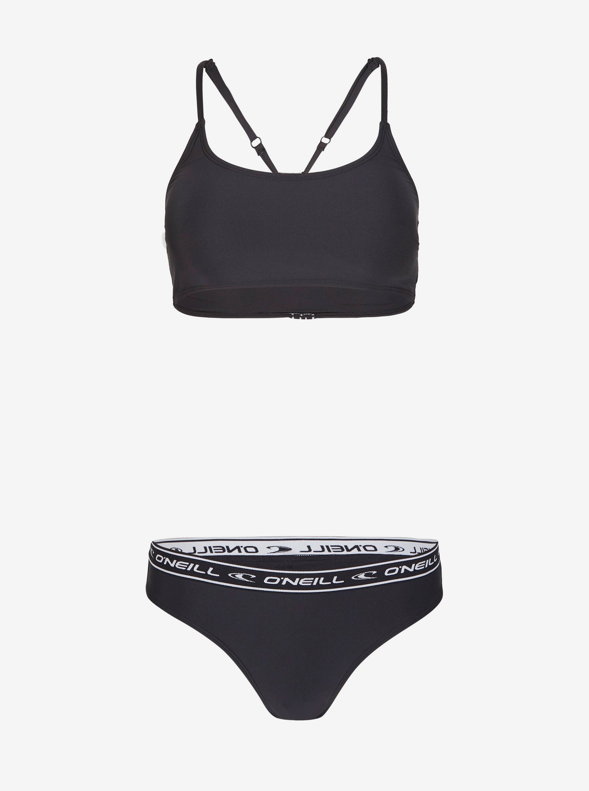 Levně Černé dámské dvoudílné plavky O'Neill SPORT BIKINI SET