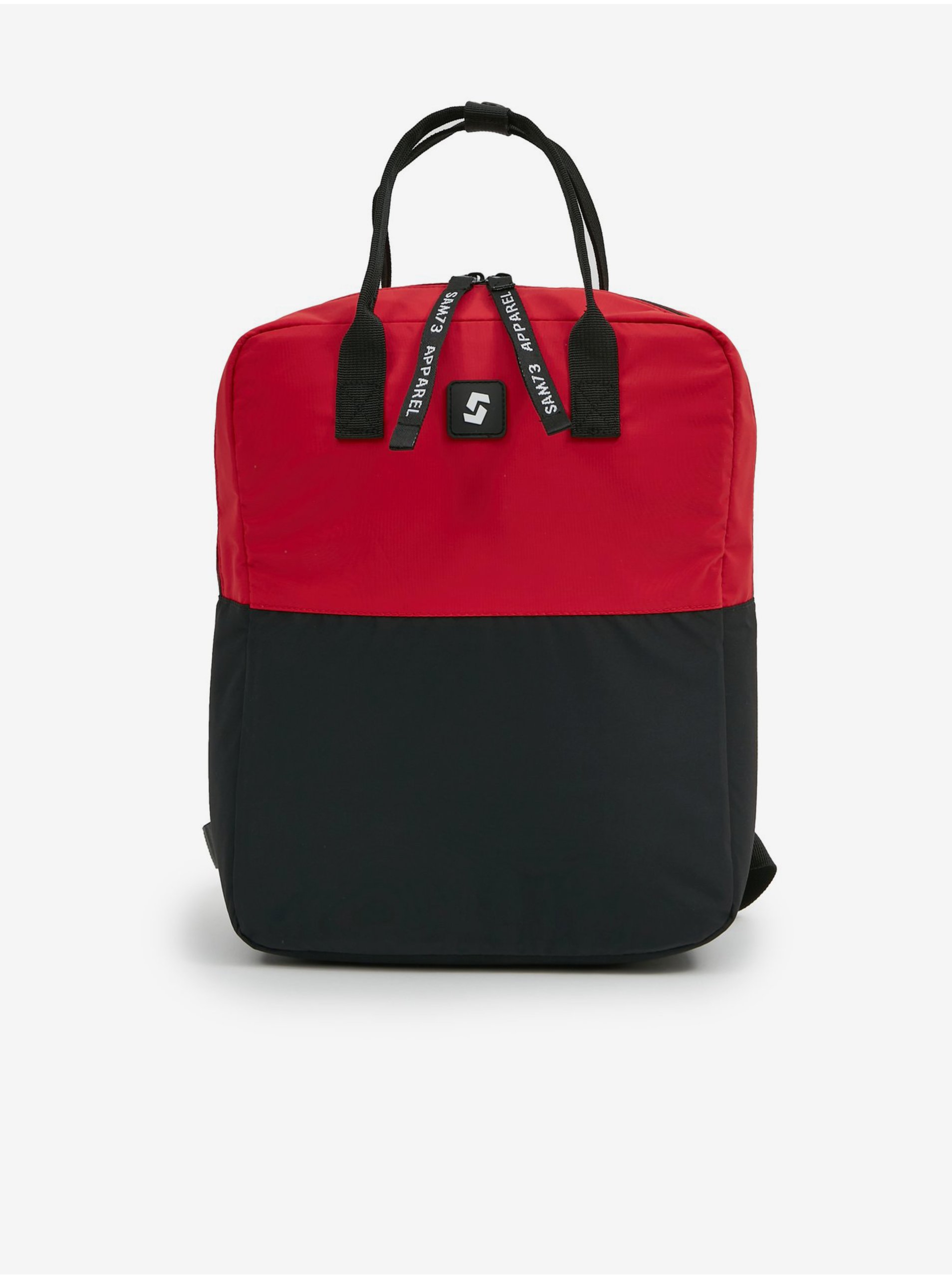 Lacno Čierno-červený dámsky batoh SAM 73 Avon