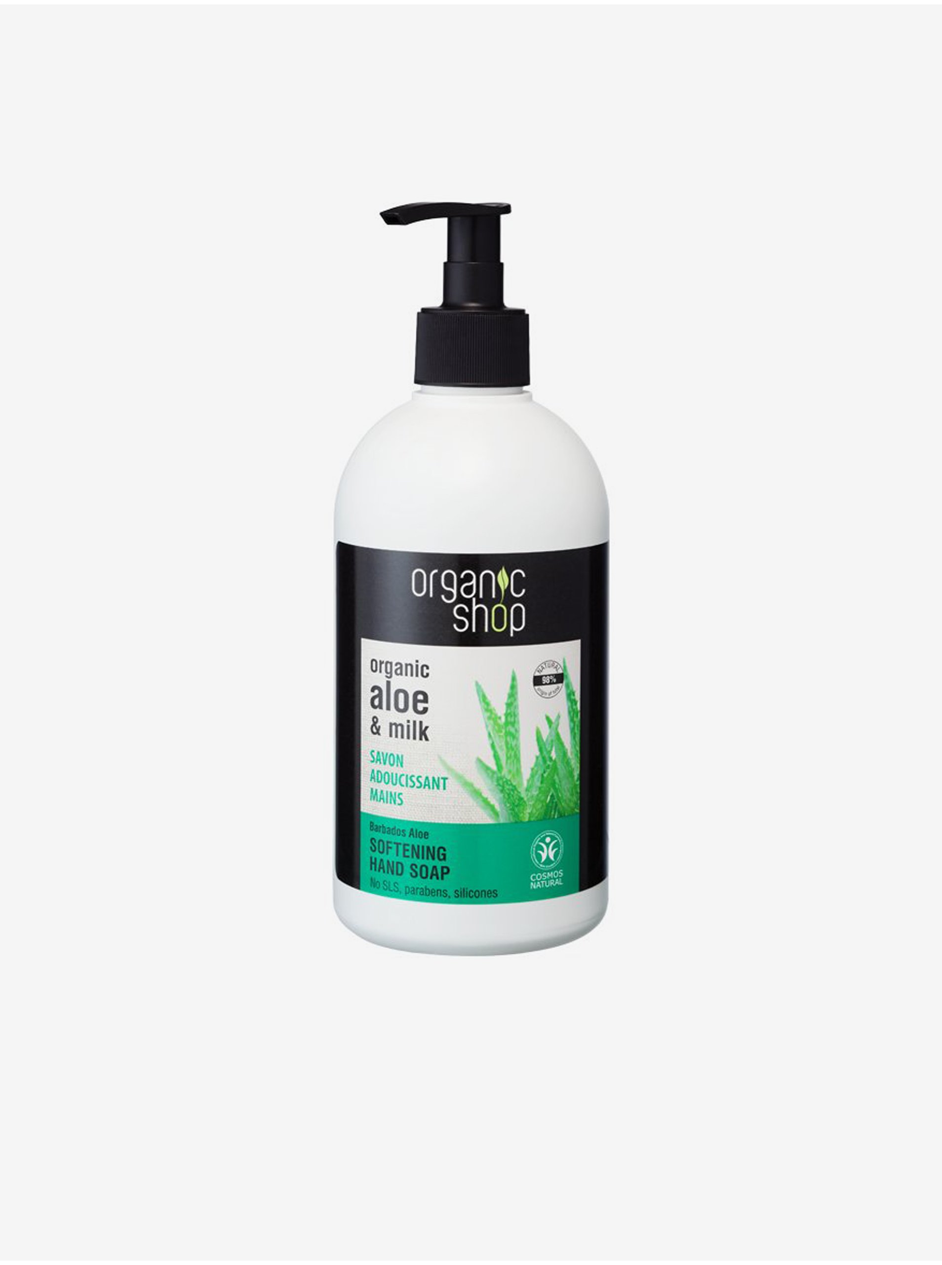 Levně Tekuté mýdlo na ruce Organic Shop Aloe z Barbadosu (500 ml)