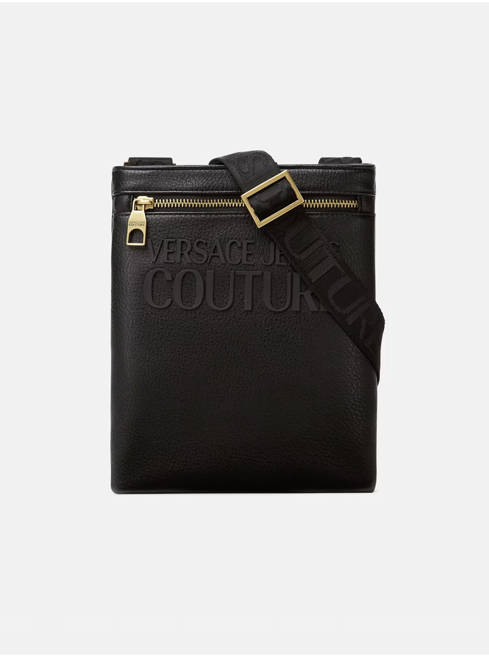 Levně Černá pánská taška přes rameno Versace Jeans Couture Range Tactile