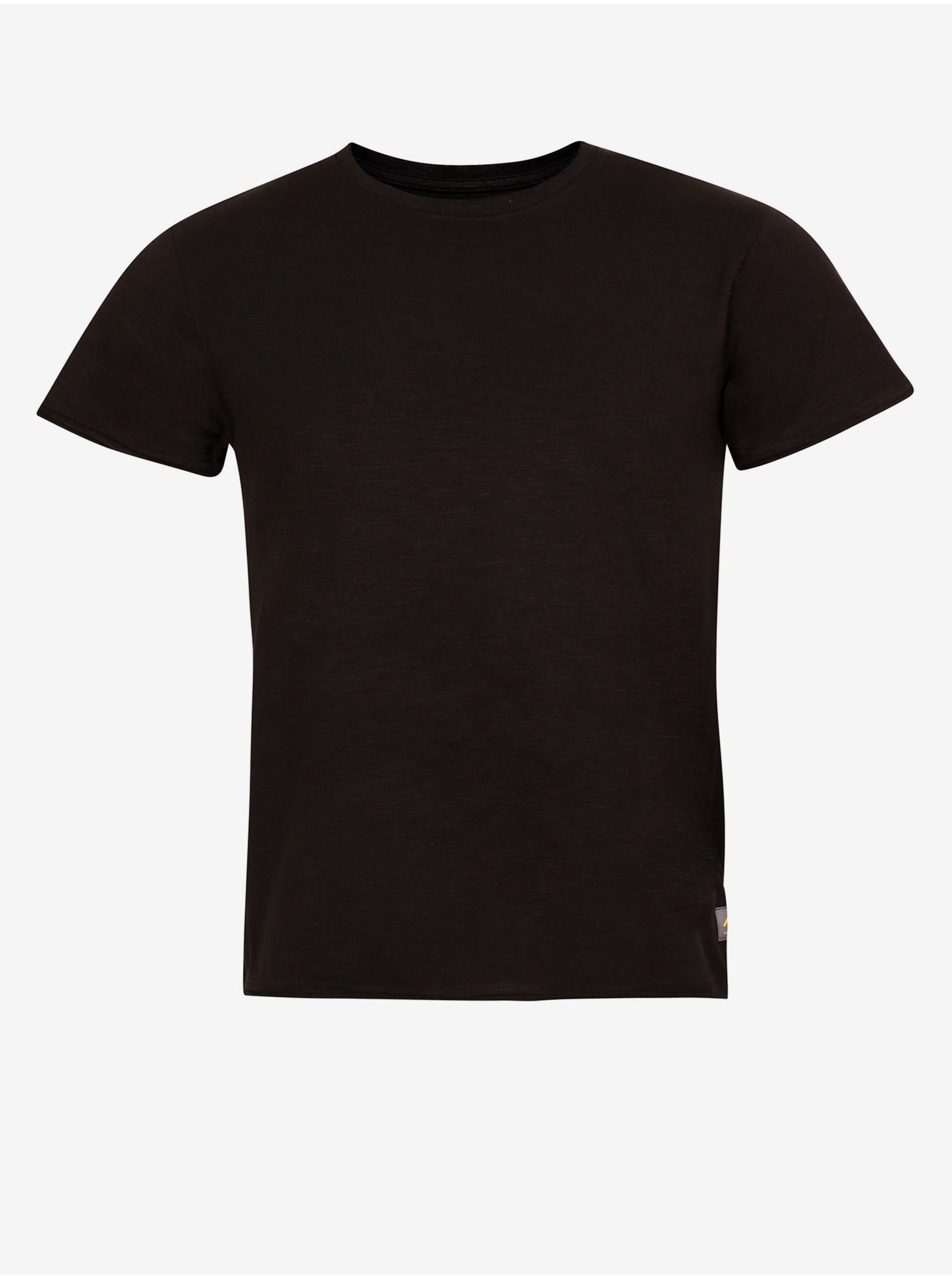 E-shop Černé pánské basic tričko NAX Saif