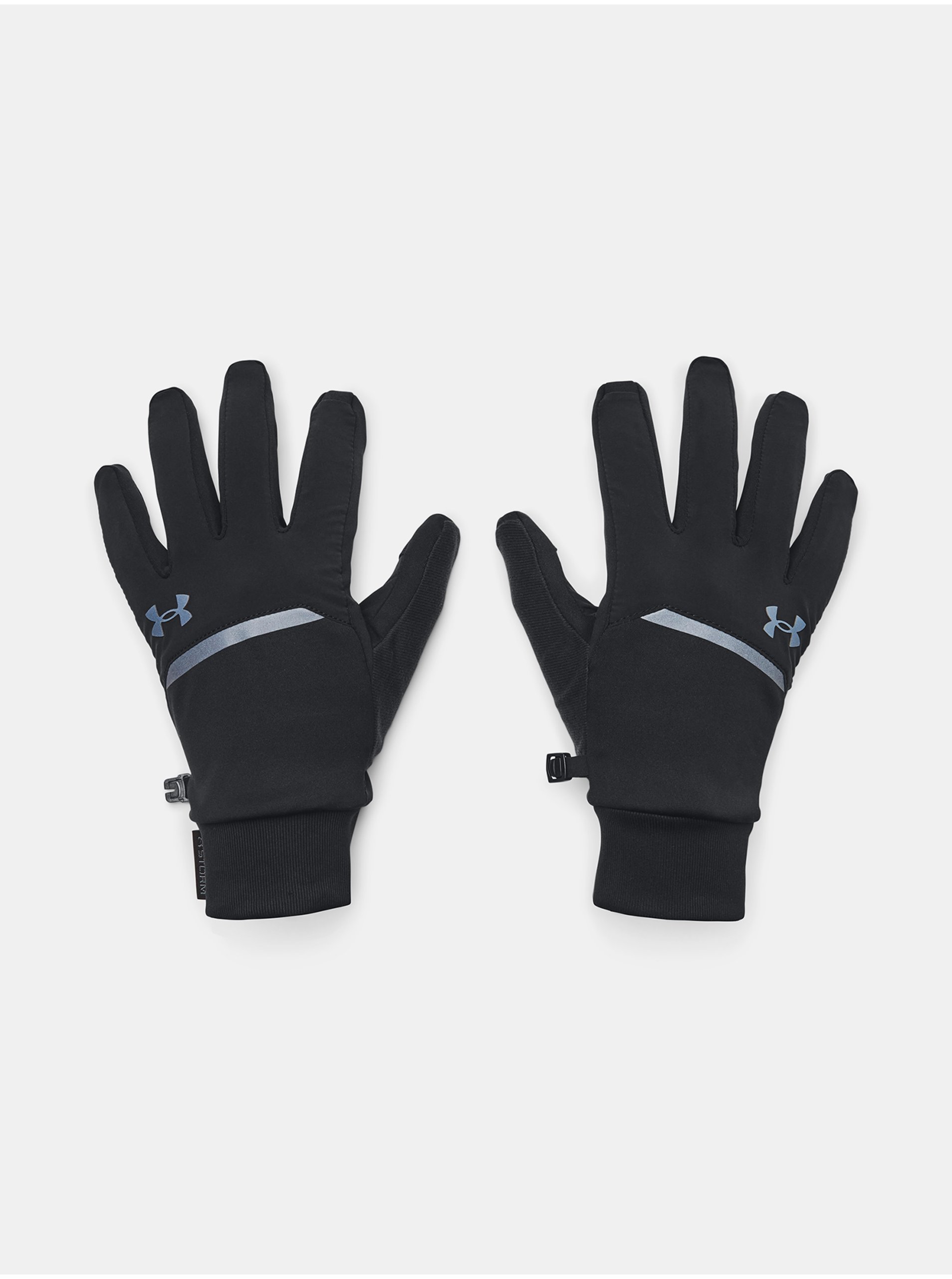 E-shop Černé pánské sportovní rukavice Under Armour Storm