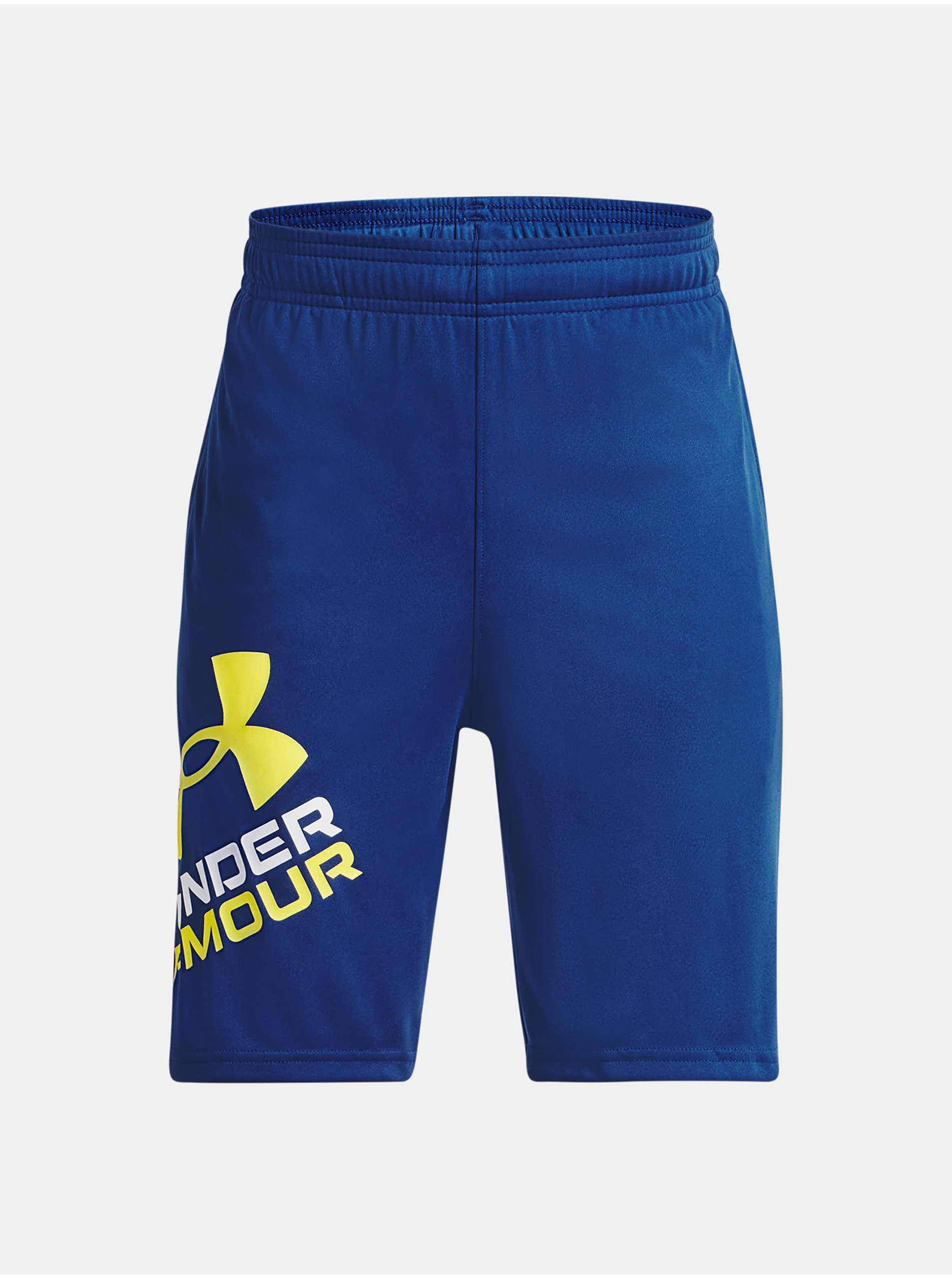 Levně Tmavě modré sportovní kraťasy Under Armour UA Prototype 2.0 Logo Shorts