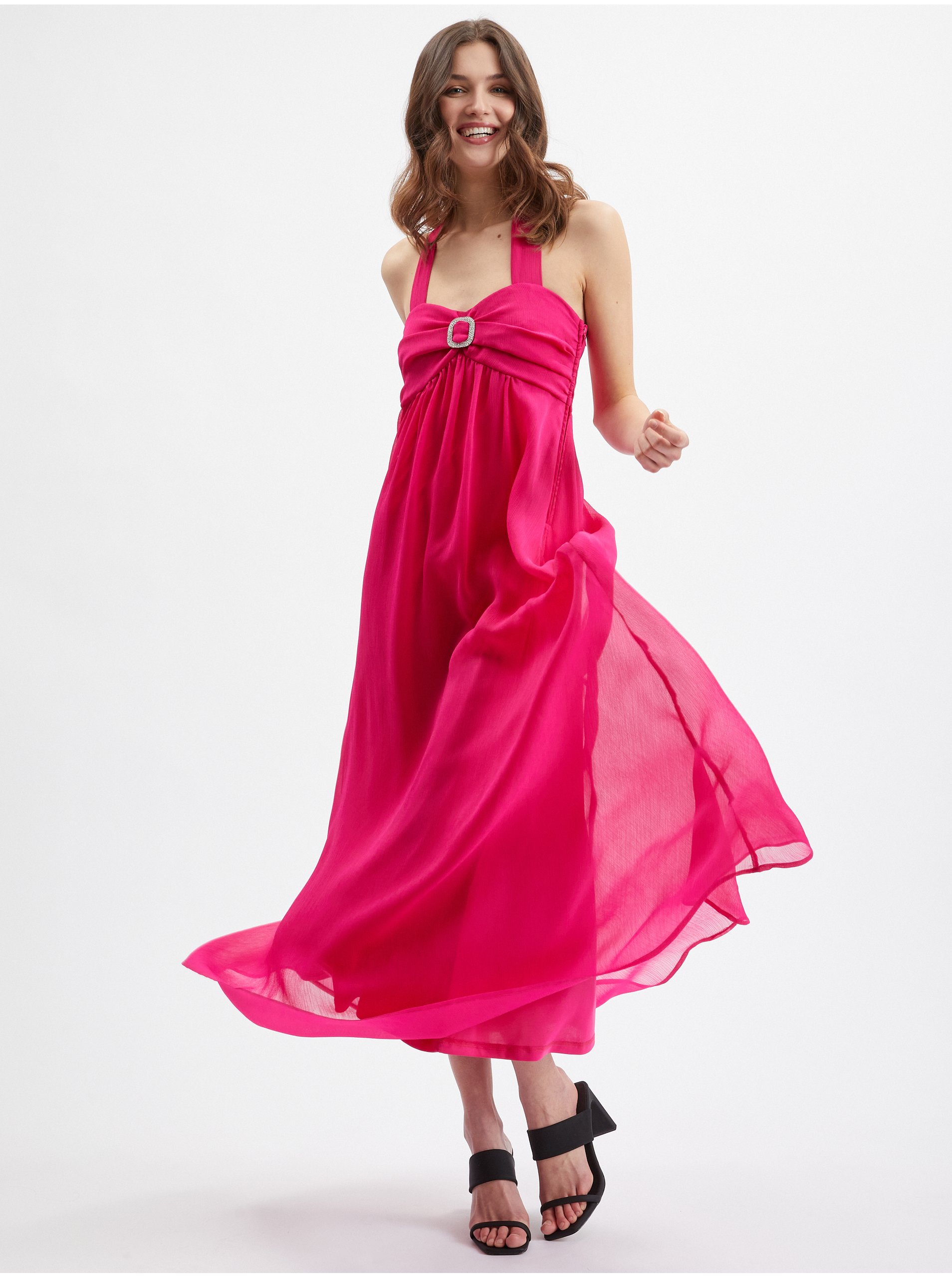 E-shop Spoločenské šaty pre ženy ORSAY - ružová