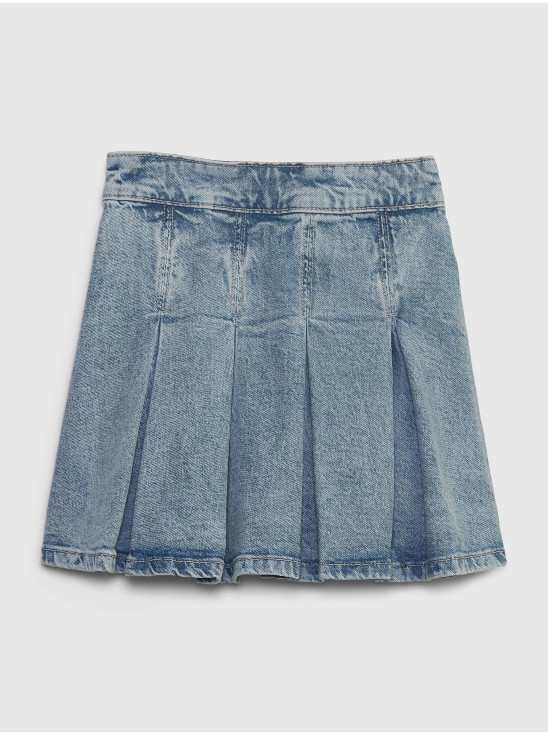 E-shop Modrá dievčenská rifľová sukňa GAP