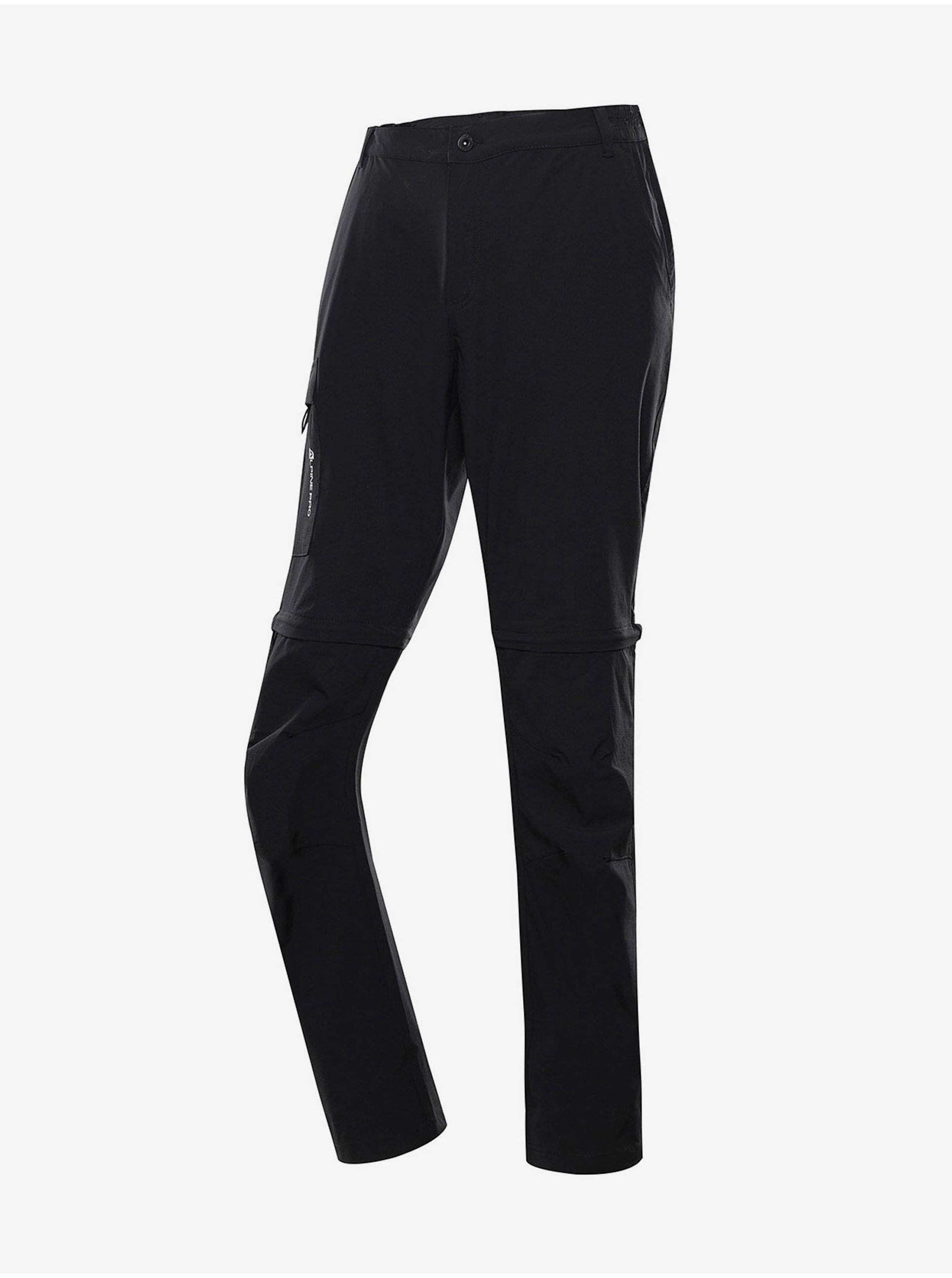 E-shop Pánské kalhoty s impregnací ALPINE PRO NESC černá