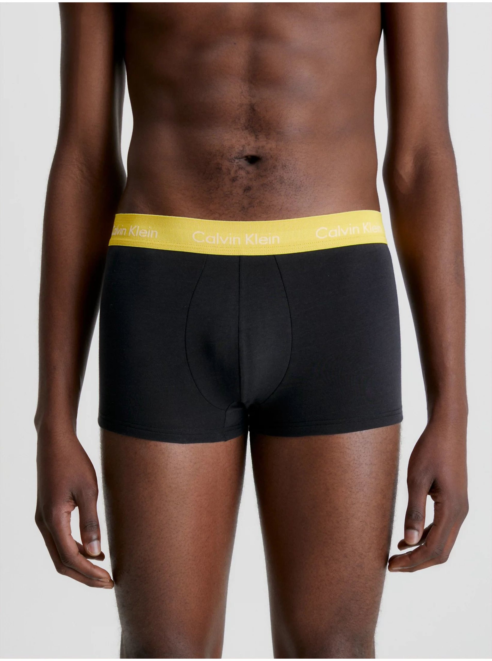 Levně Sada tří pánských boxerek v černé barvě Calvin Klein Underwear