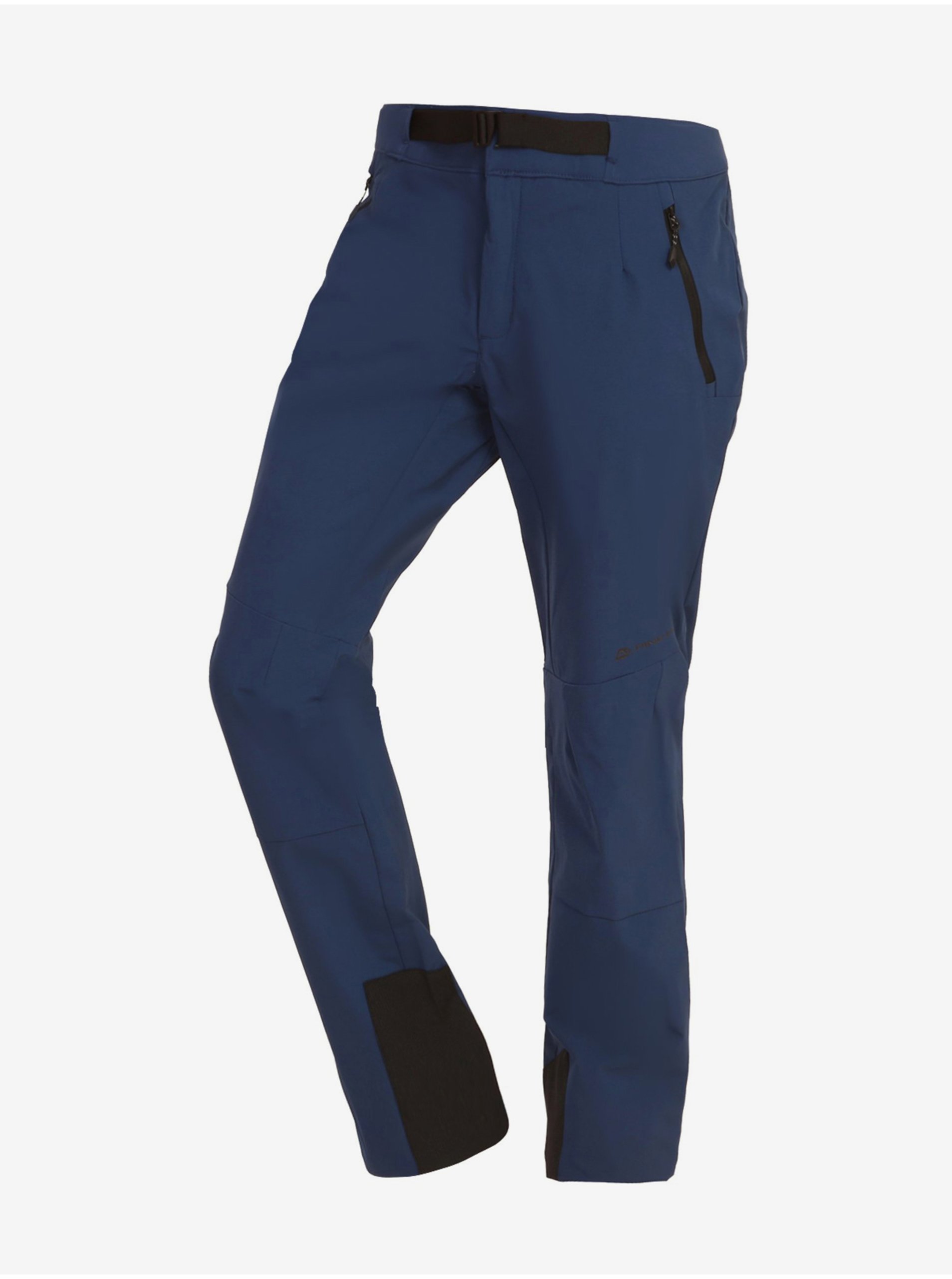 Levně Tmavě modré dámské softshellové kalhoty ALPINE PRO LUXA
