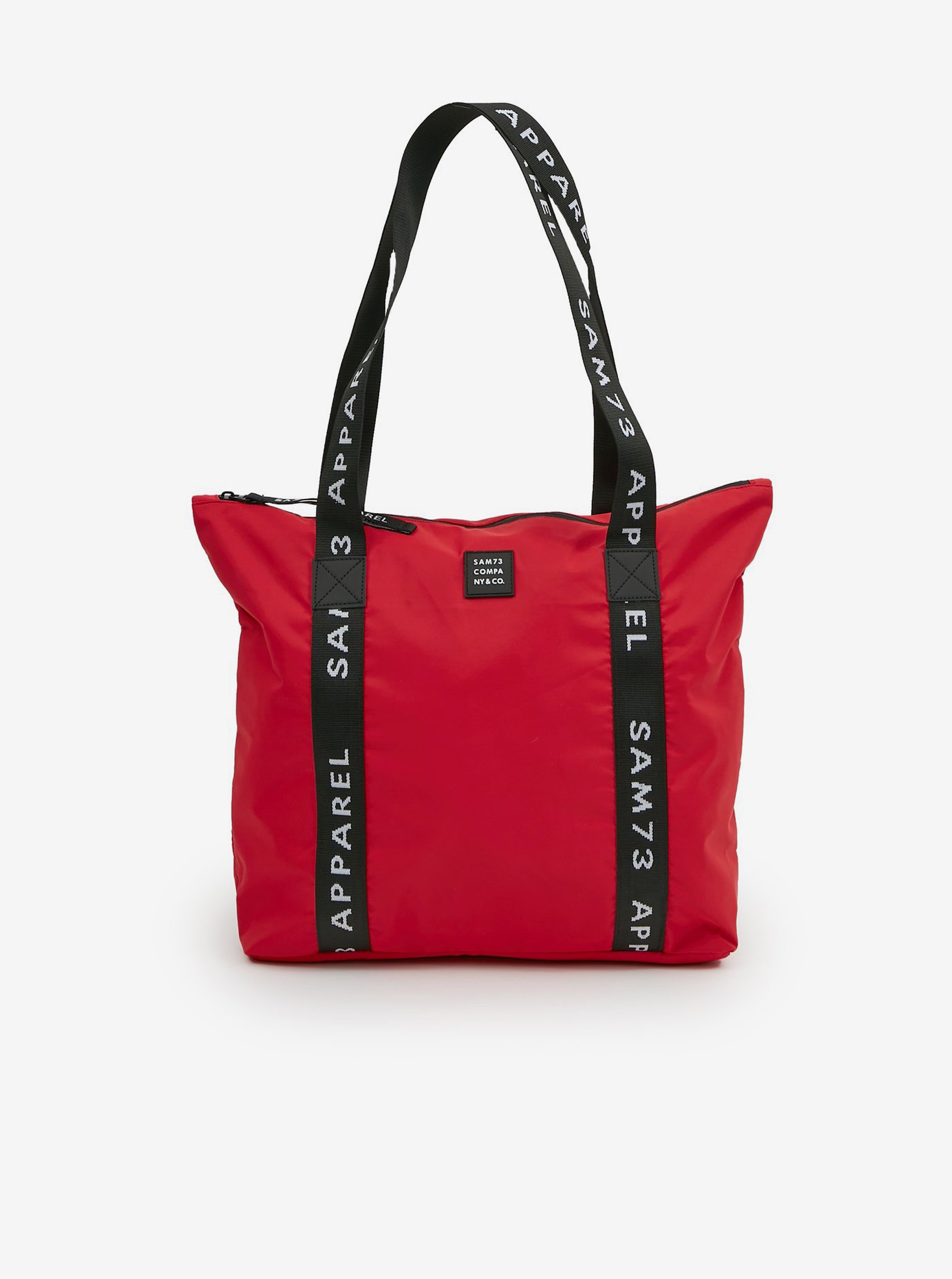Levně Červená dámská taška přes rameno SAM73 Severn
