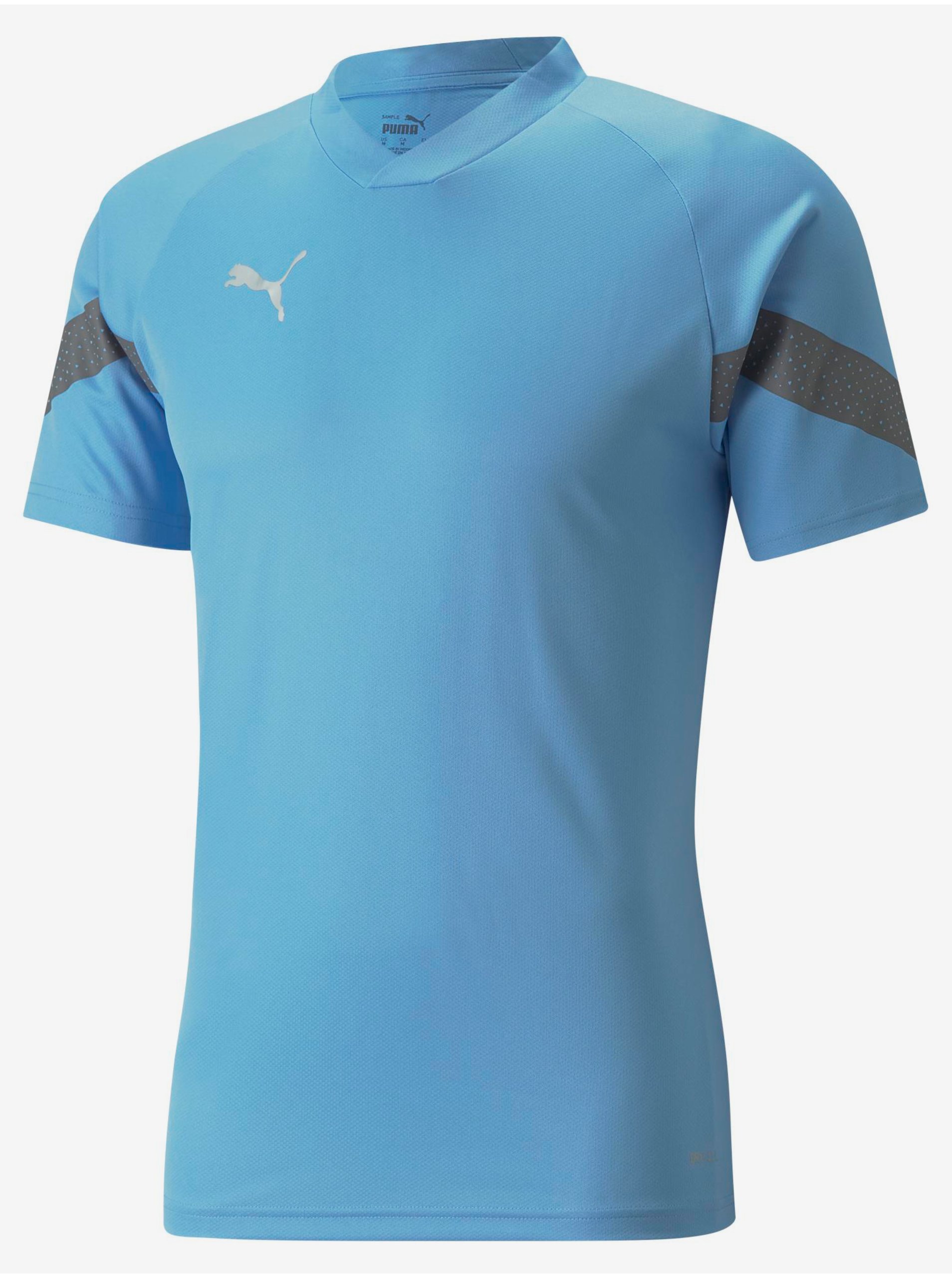 E-shop Modré pánské sportovní tričko Puma Team Final Training