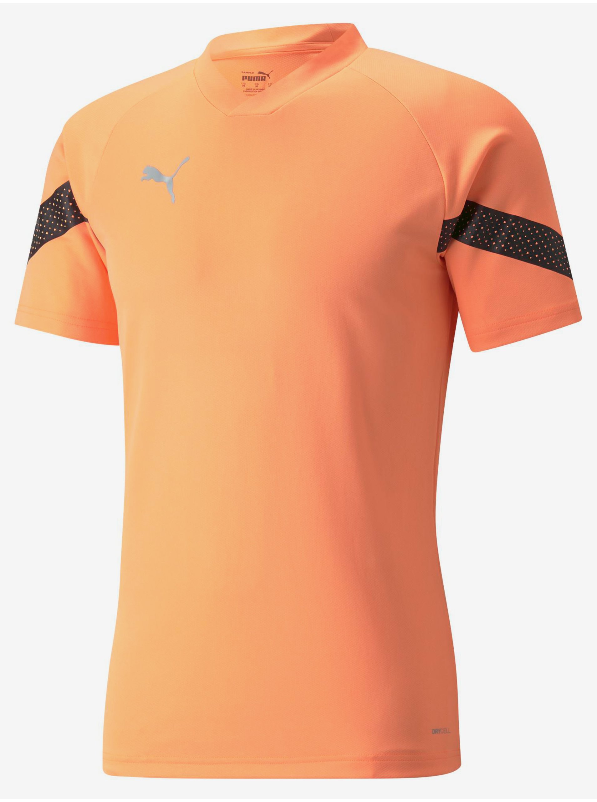 Lacno Oranžové pánske športové tričko Puma Team Final Training