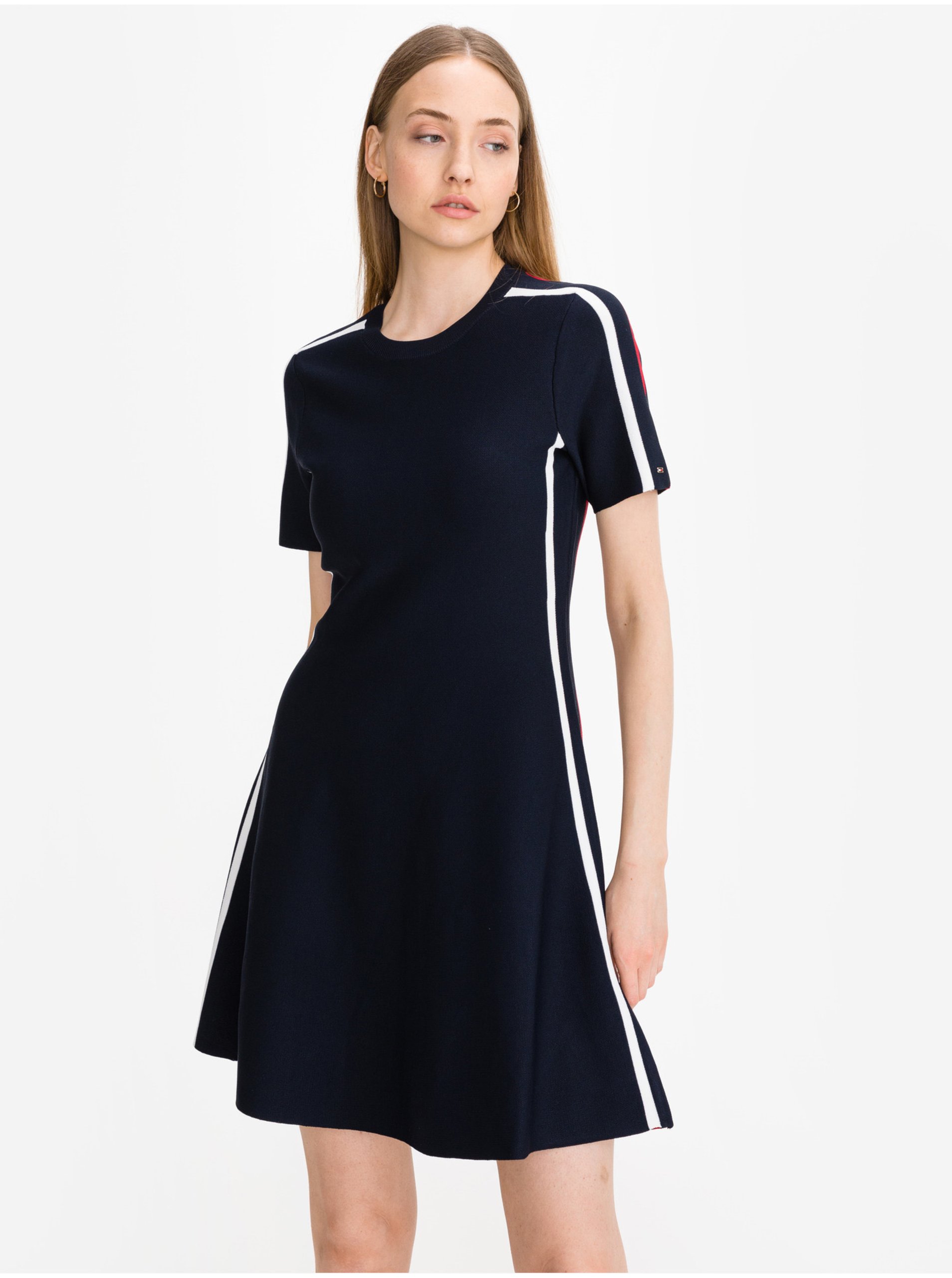 E-shop Mikinové a svetrové šaty pre ženy Tommy Hilfiger
