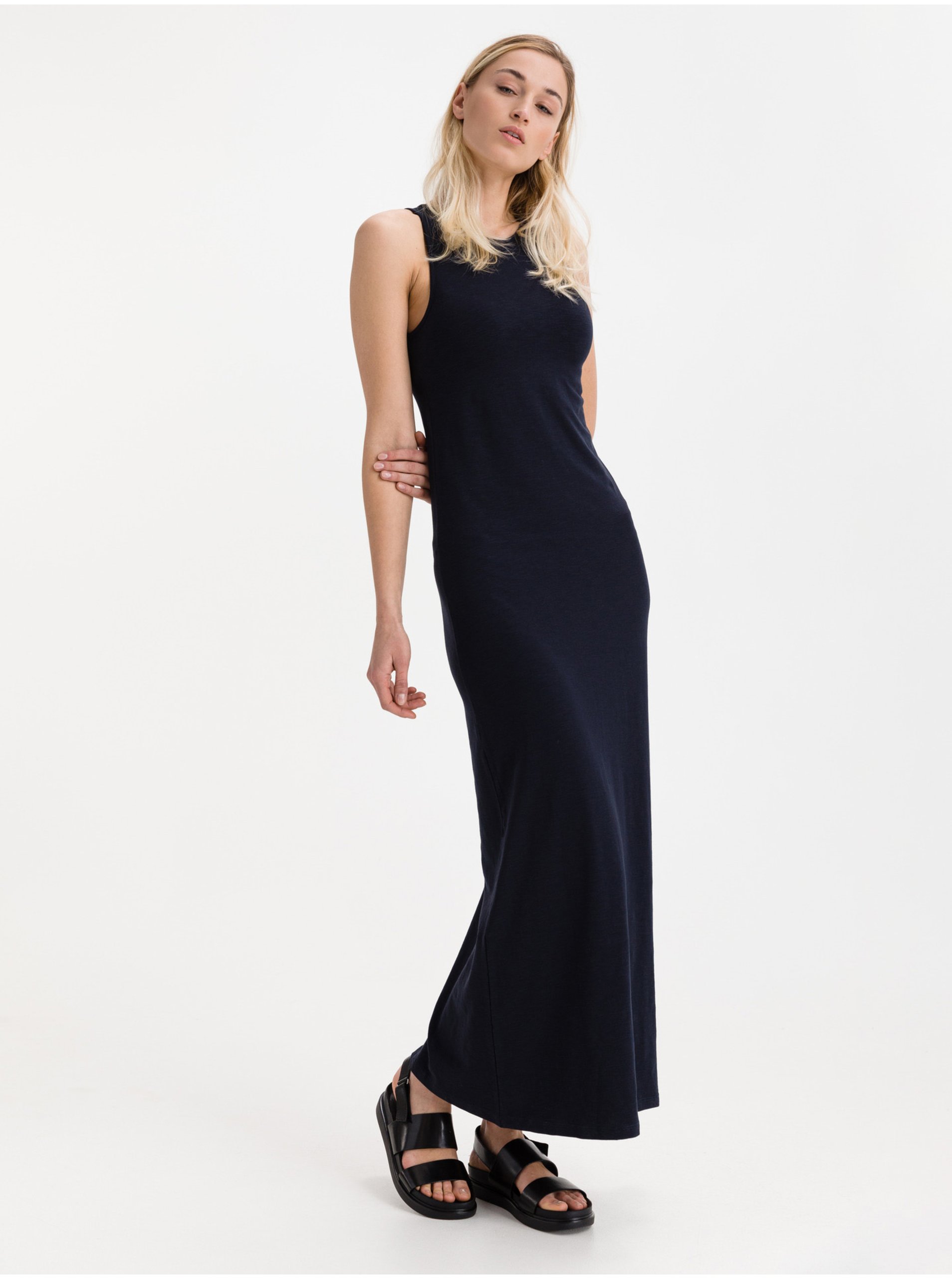 E-shop Šaty na denné nosenie pre ženy Superdry - modrá