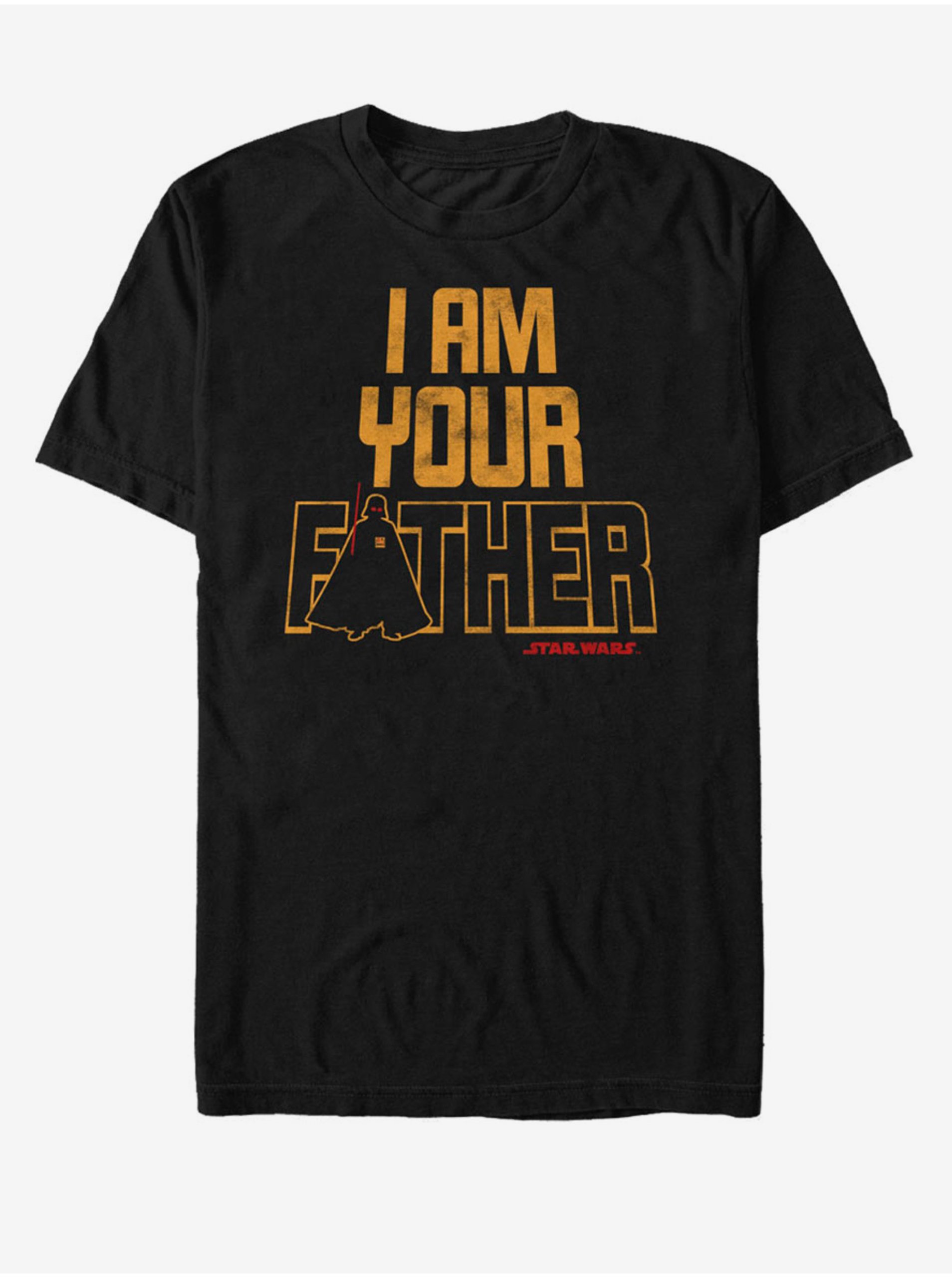 Levně Černé unisex tričko ZOOT.Fan Star Wars Father Time