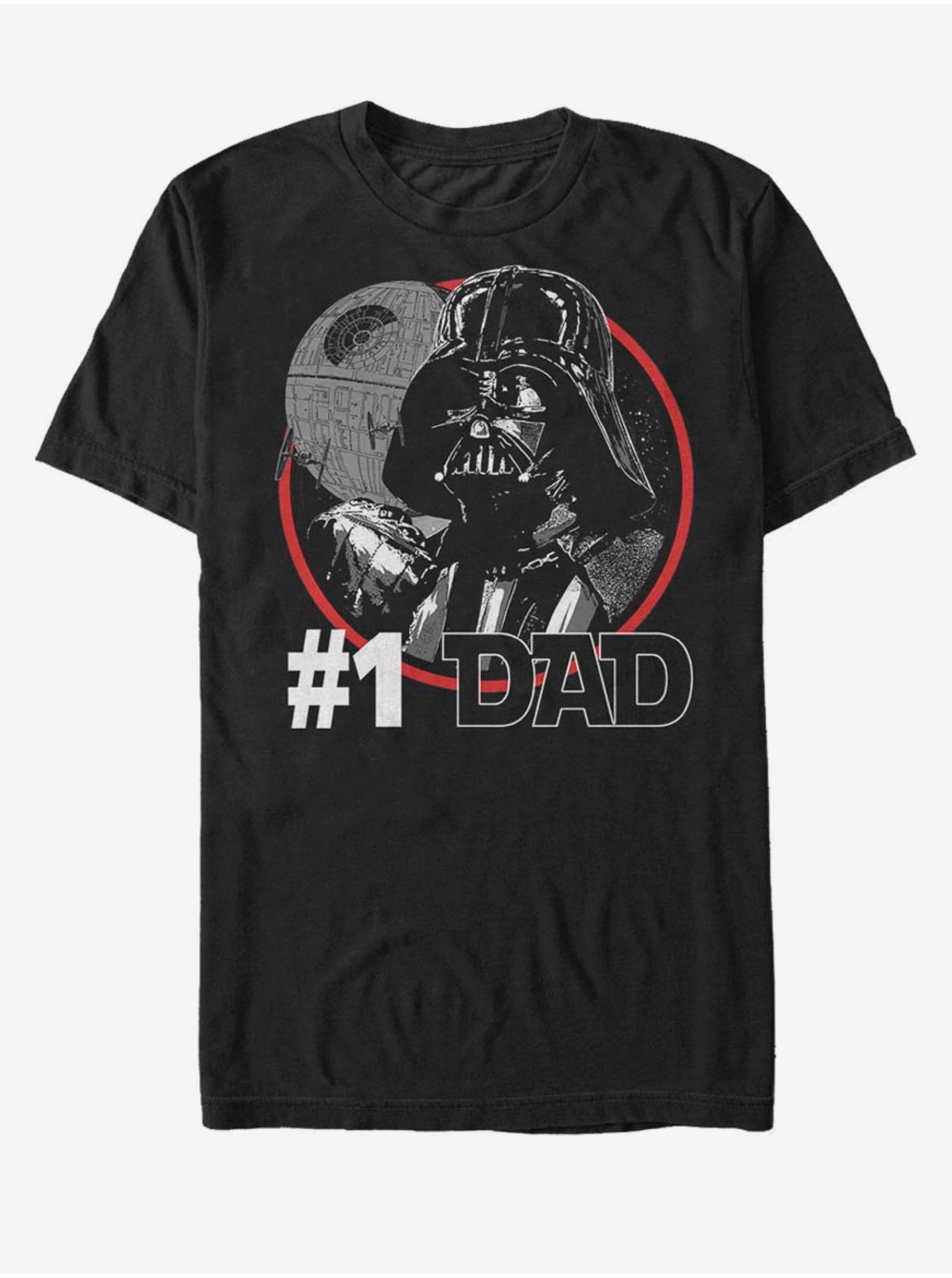 Lacno Černé unisex tričko ZOOT.Fan Star Wars Best Dad