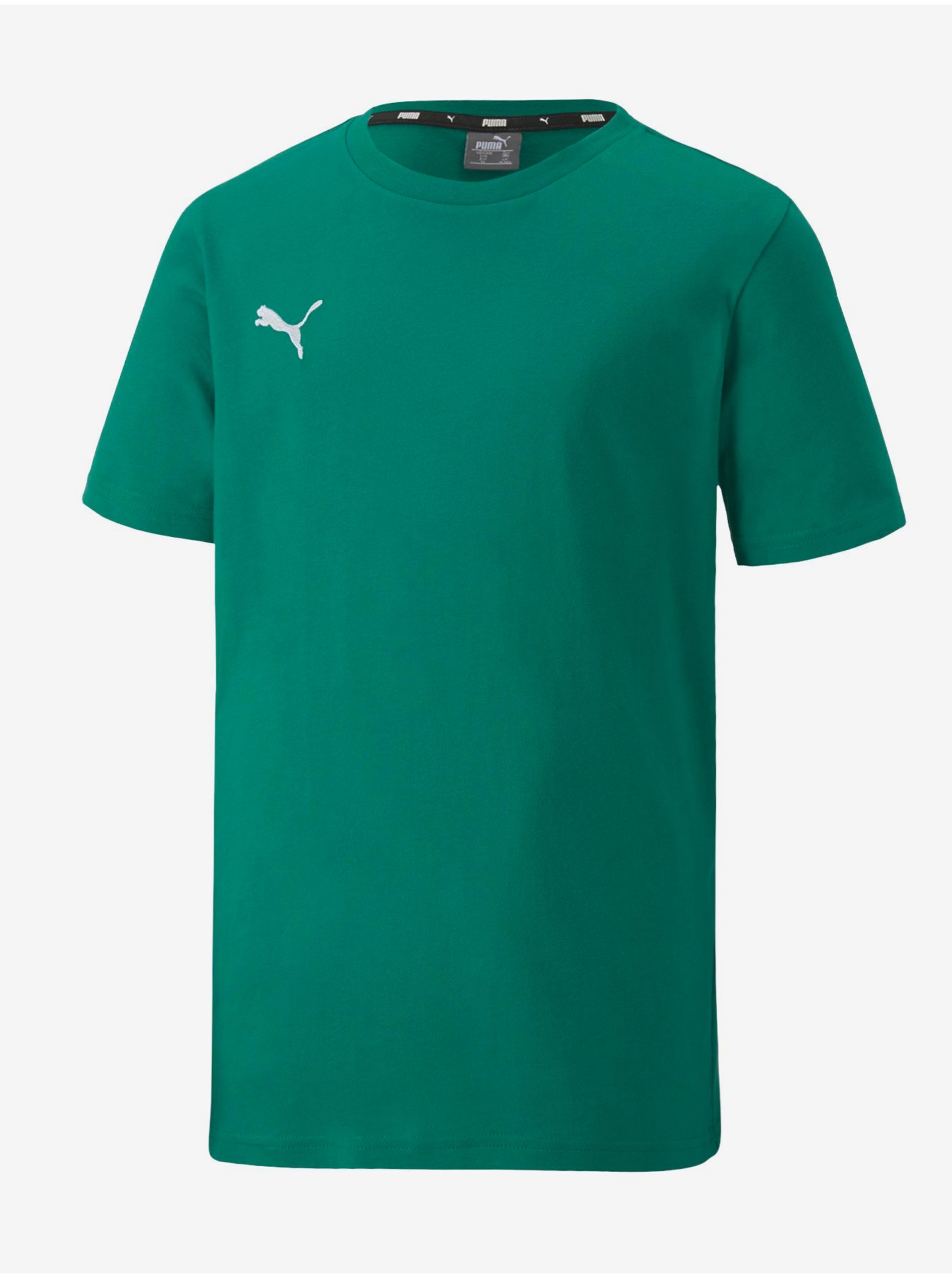 Levně Zelené klučičí tričko Puma Team Goal 23