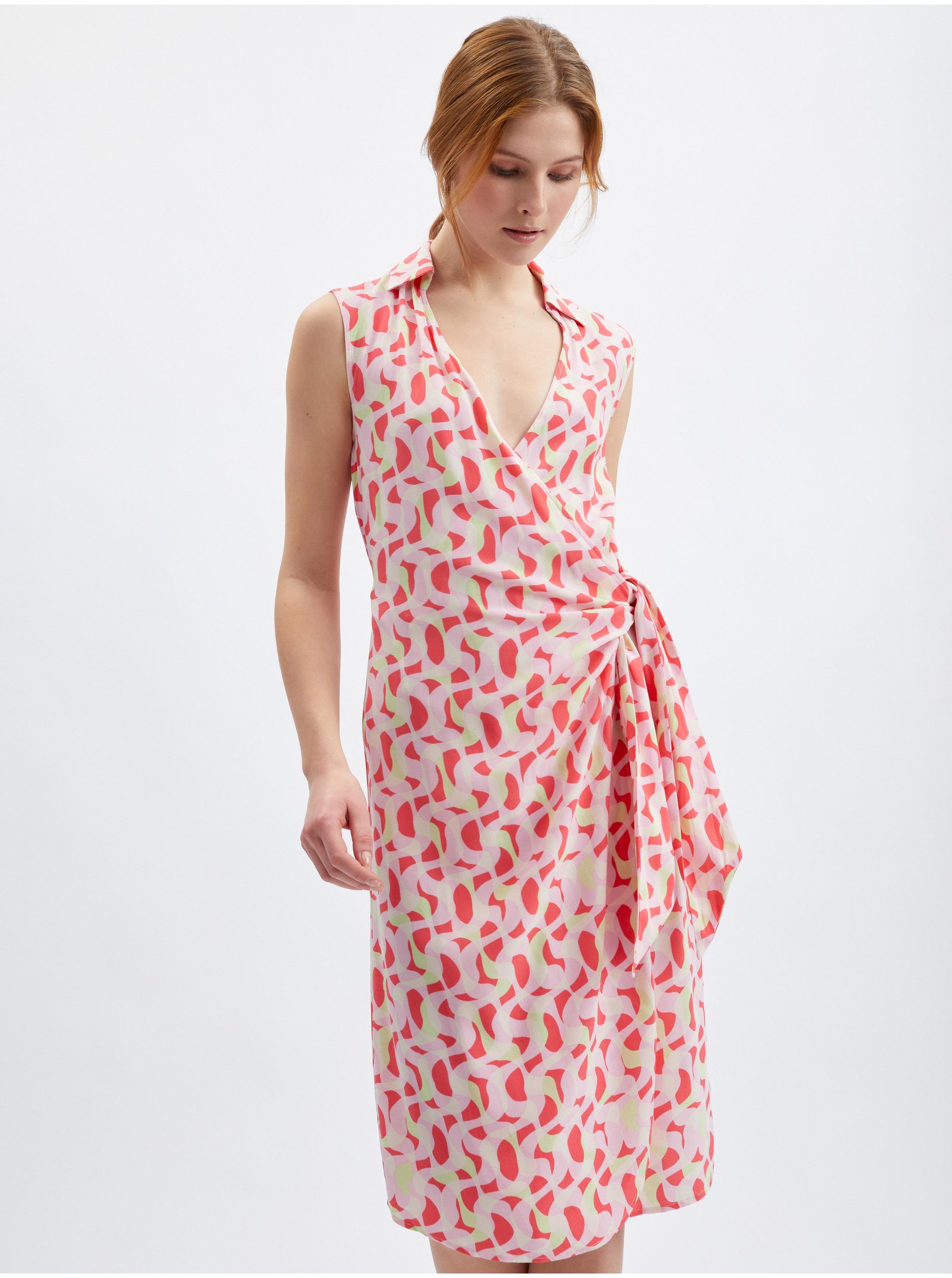 Lacno Letné a plážové šaty pre ženy ORSAY - ružová, svetlozelená