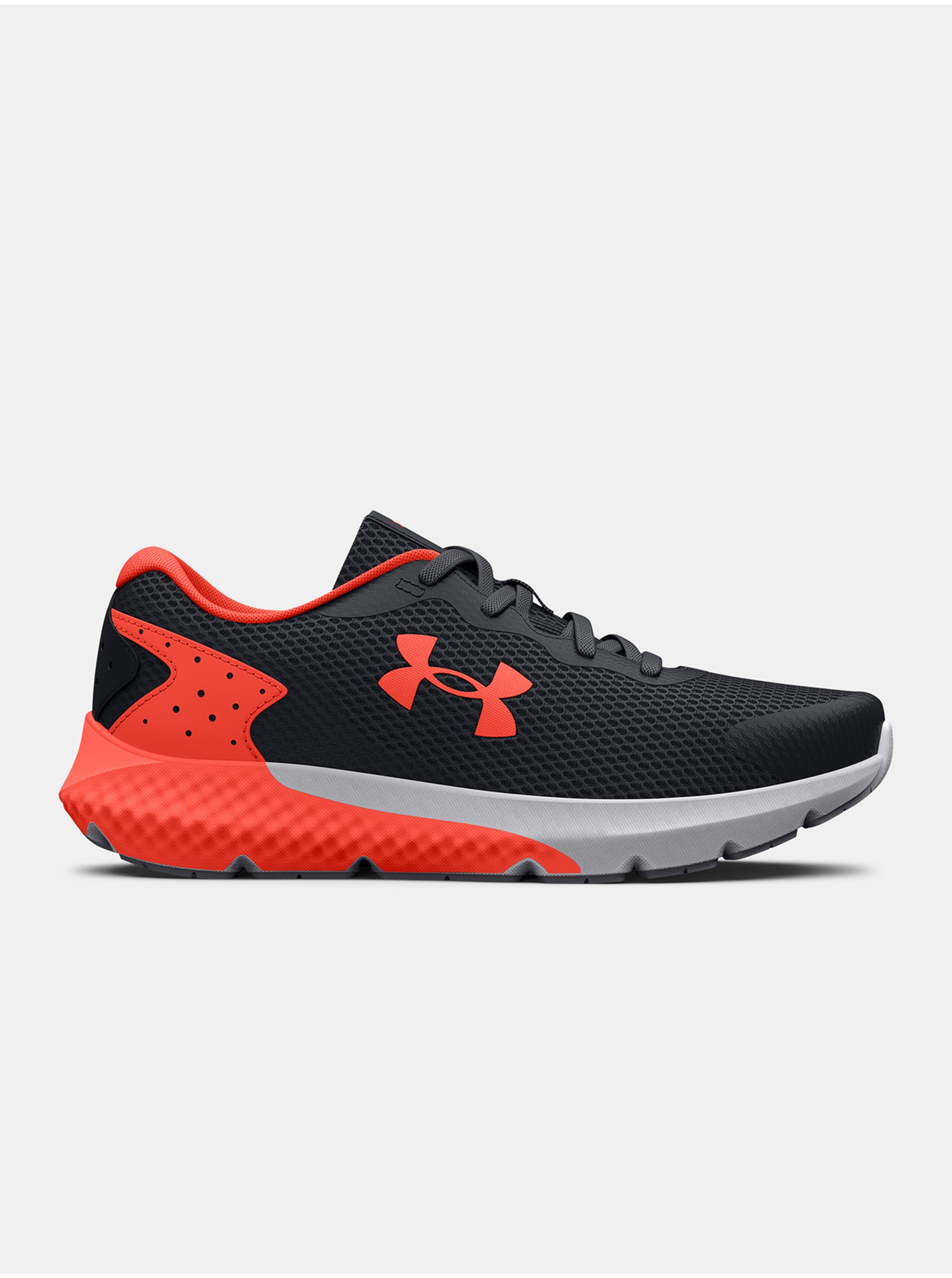 E-shop Červeno- černé klučičí tenisky Under Armour Rogue 3