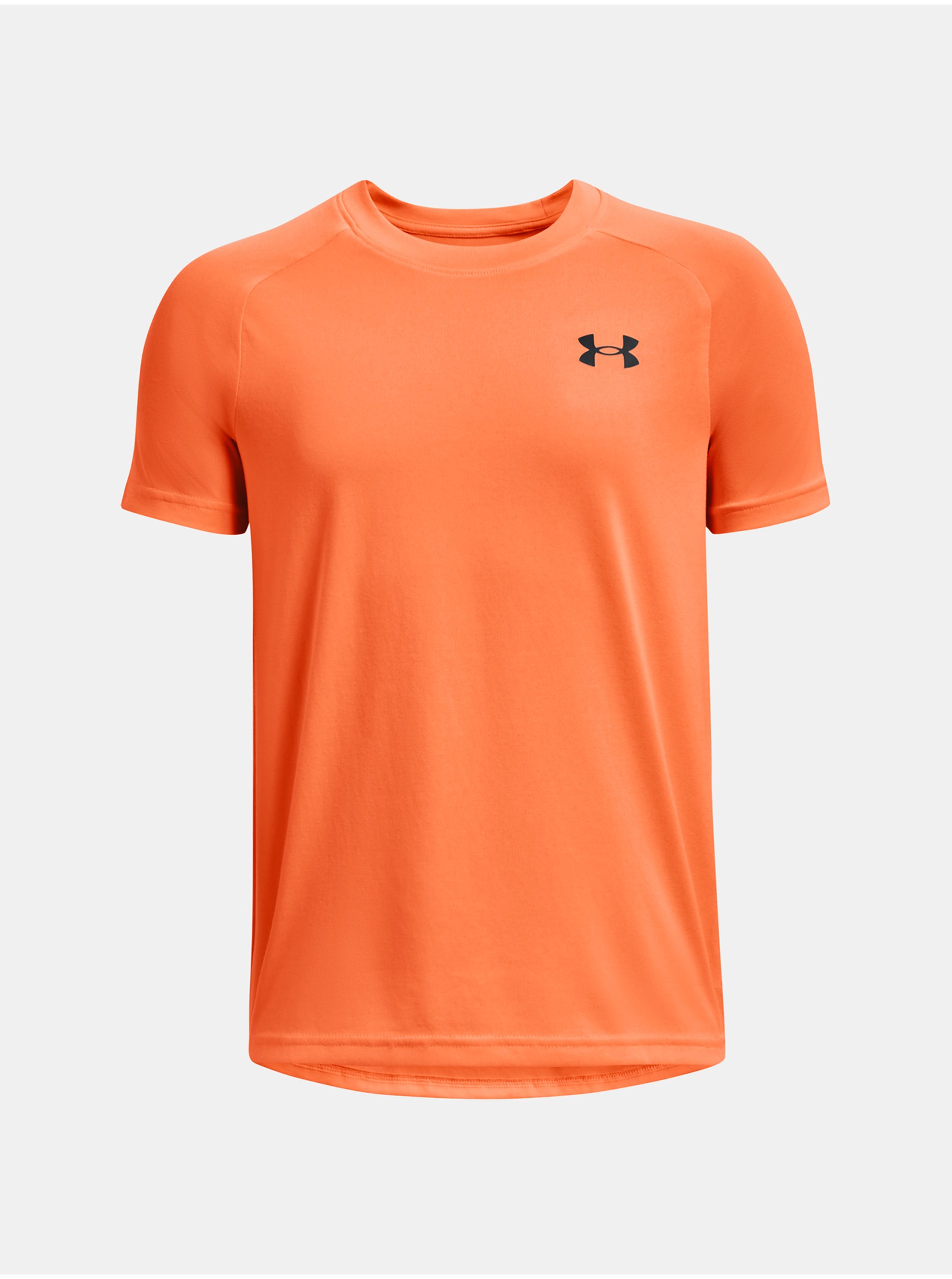 Levně Oranžové sportovní tričko Under Armour UA Tech 2.0 SS