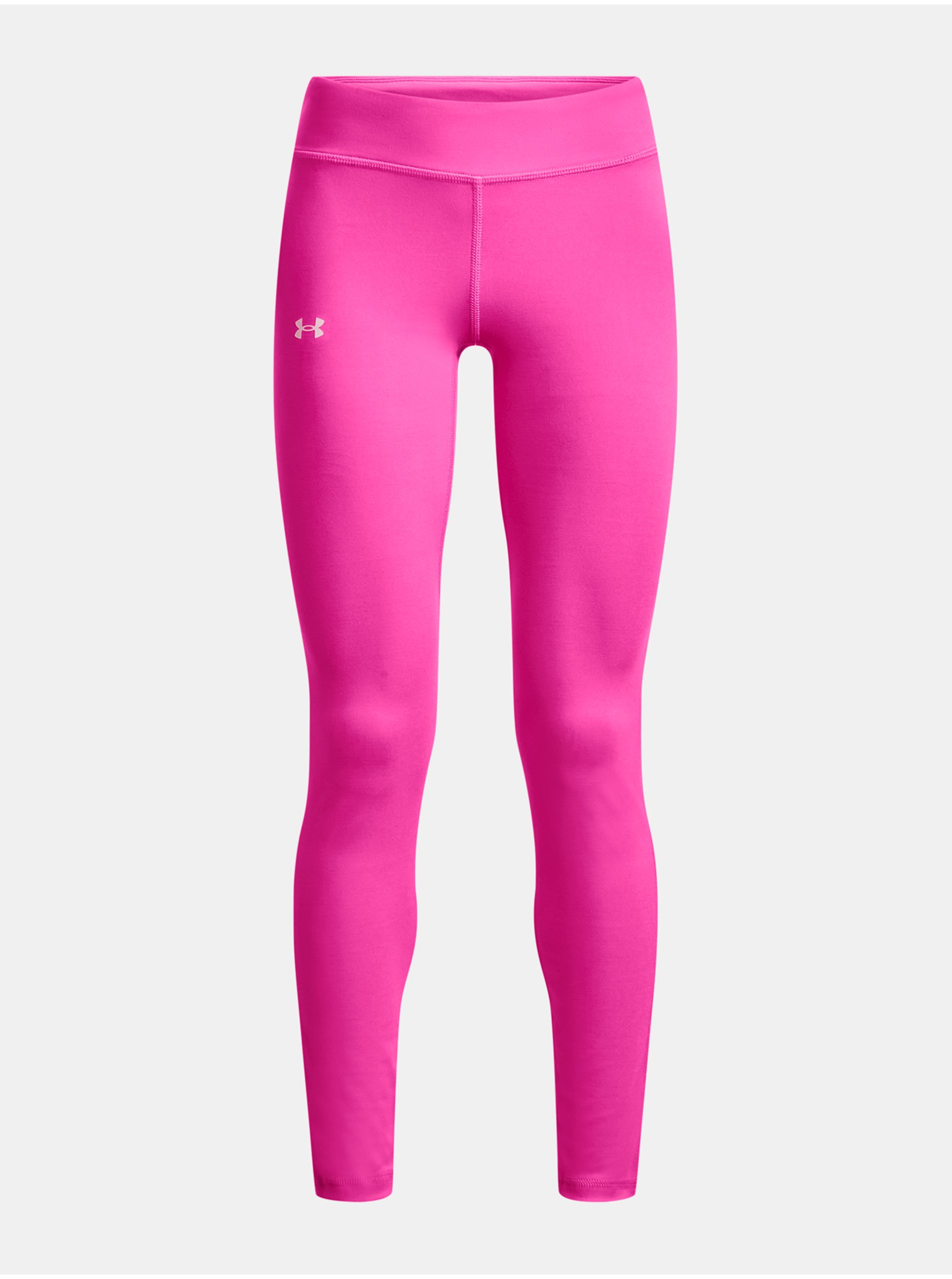E-shop Tmavo ružové dievčenskú športové legíny Under Armour Motion