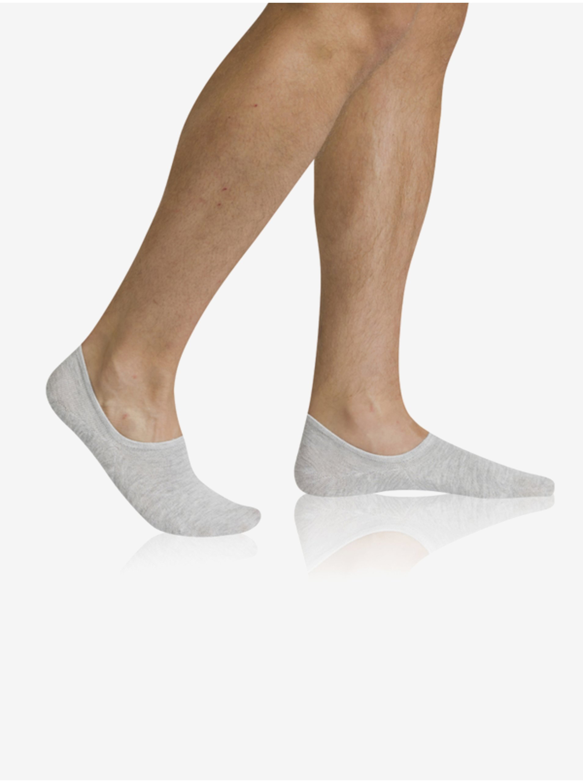 E-shop Šedé unisex ponožky Bellinda BAMBUS SNEAKER SOCKS