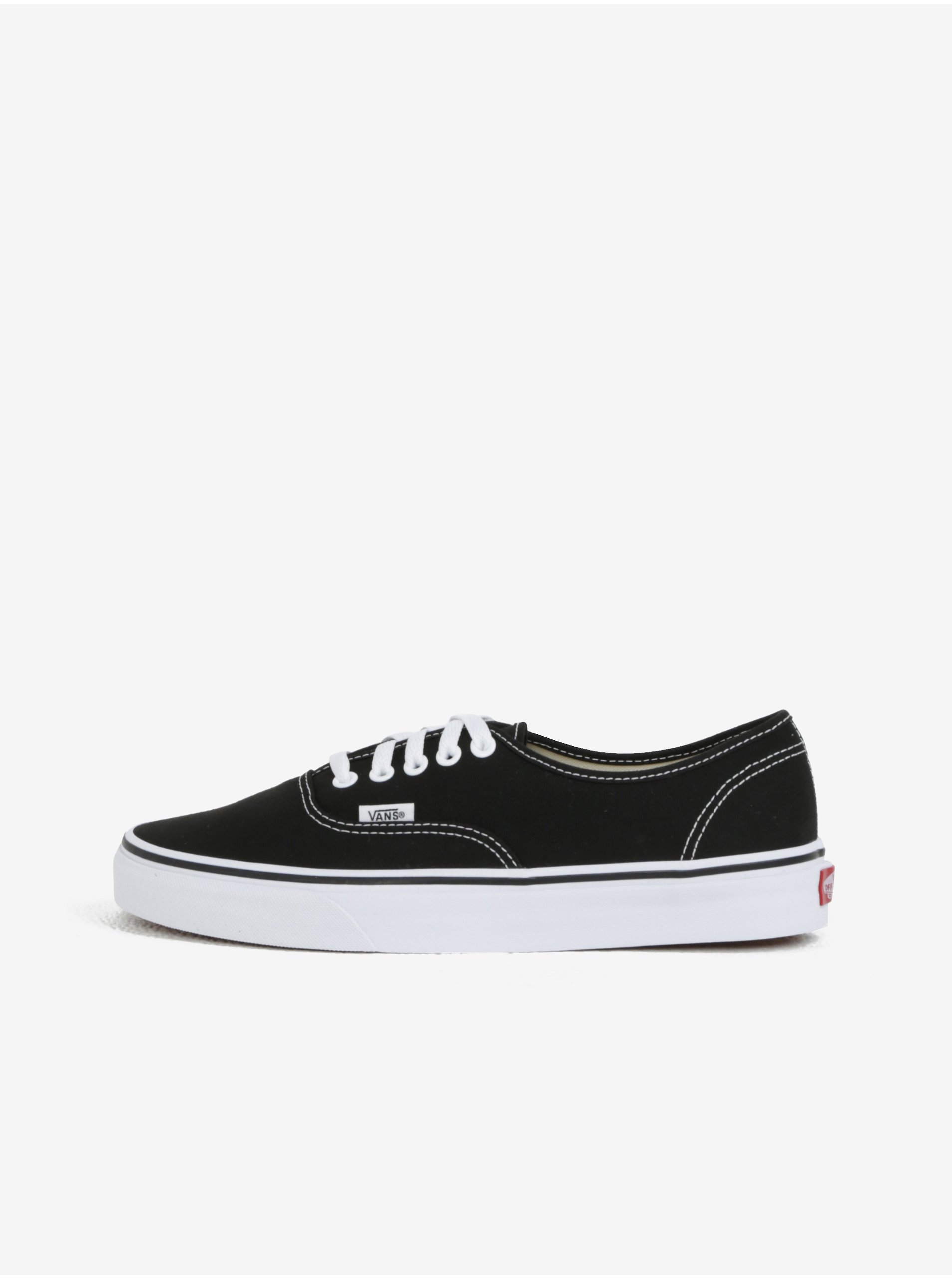 Levně Černé tenisky VANS Authentic