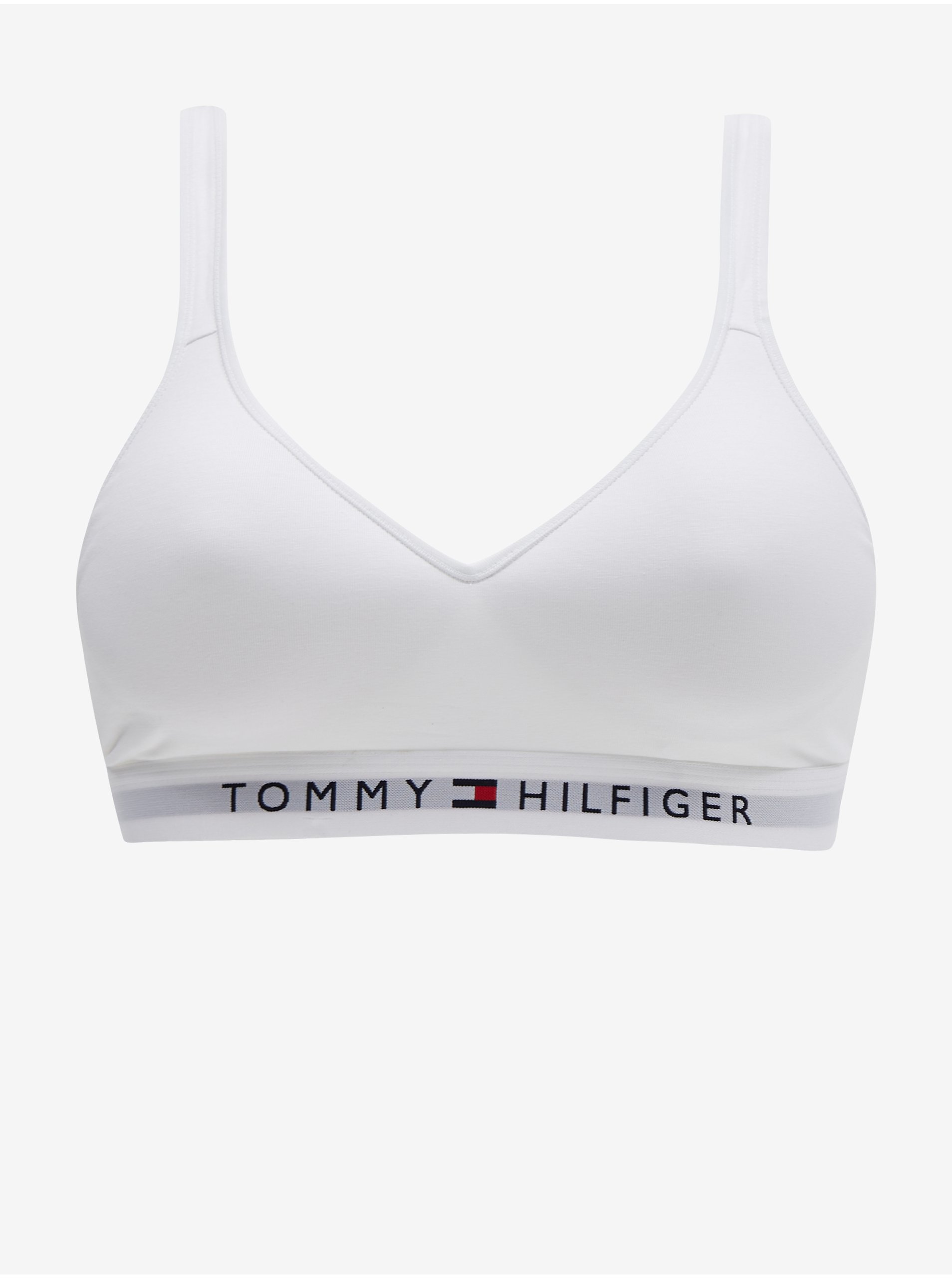 Lacno Biela dámska podprsenka Tommy Hilfiger Underwear