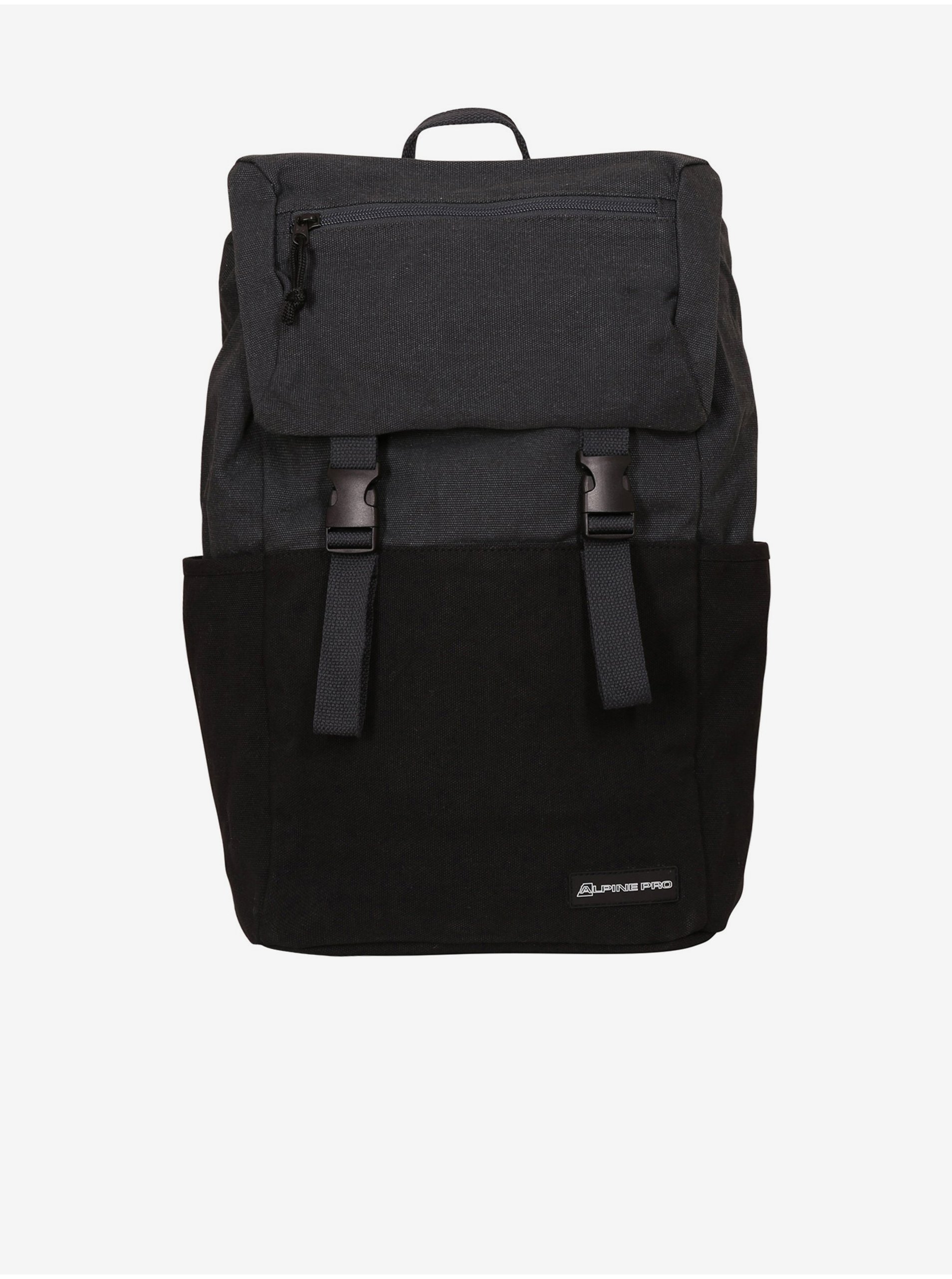 Levně Černý městský batoh ALPINE PRO DIORE 22l