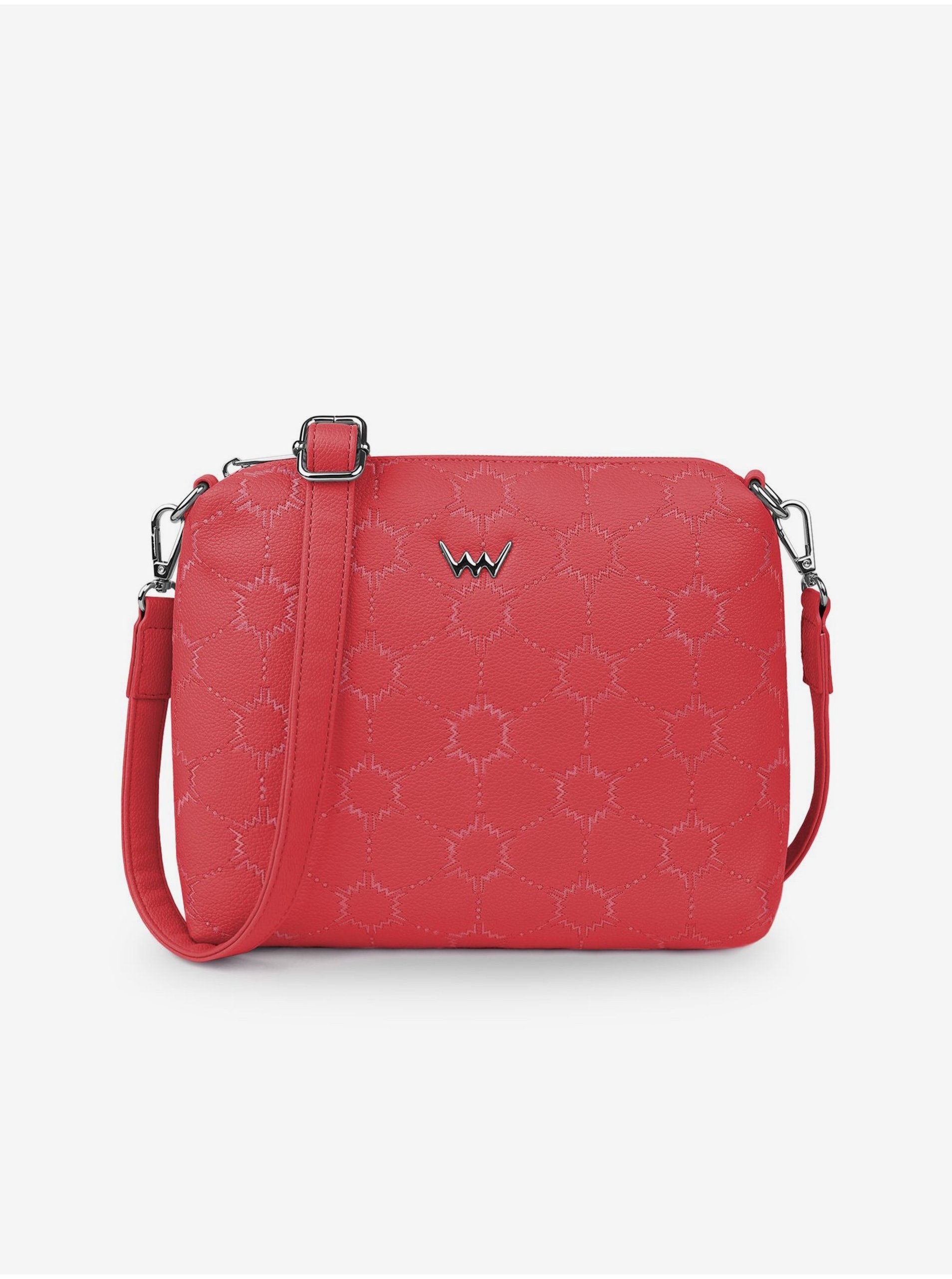 Levně Červená dámská crossbody kabelka VUCH Coalie MN Pink