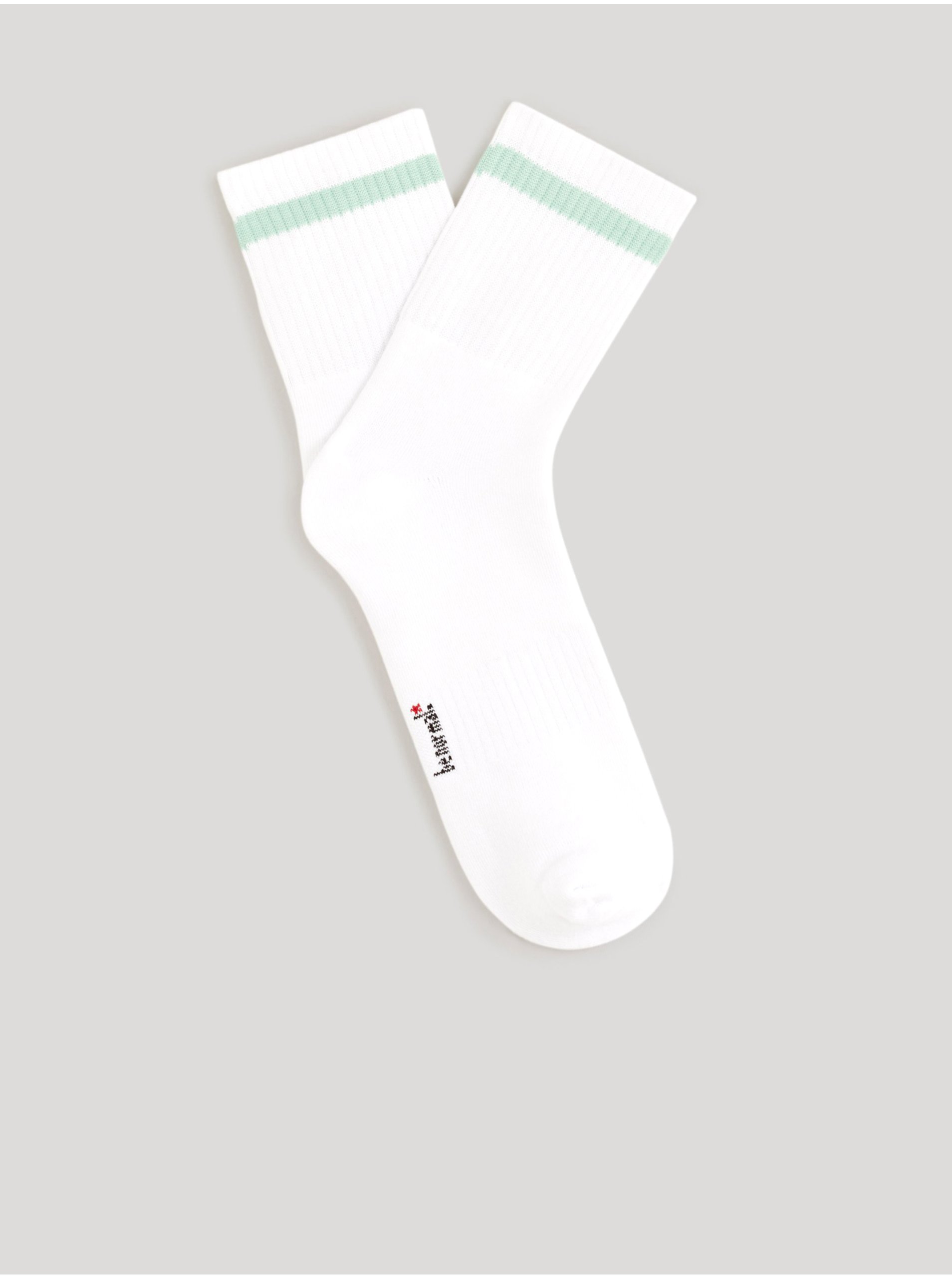E-shop Biele pánske ponožky Celio Dihalf