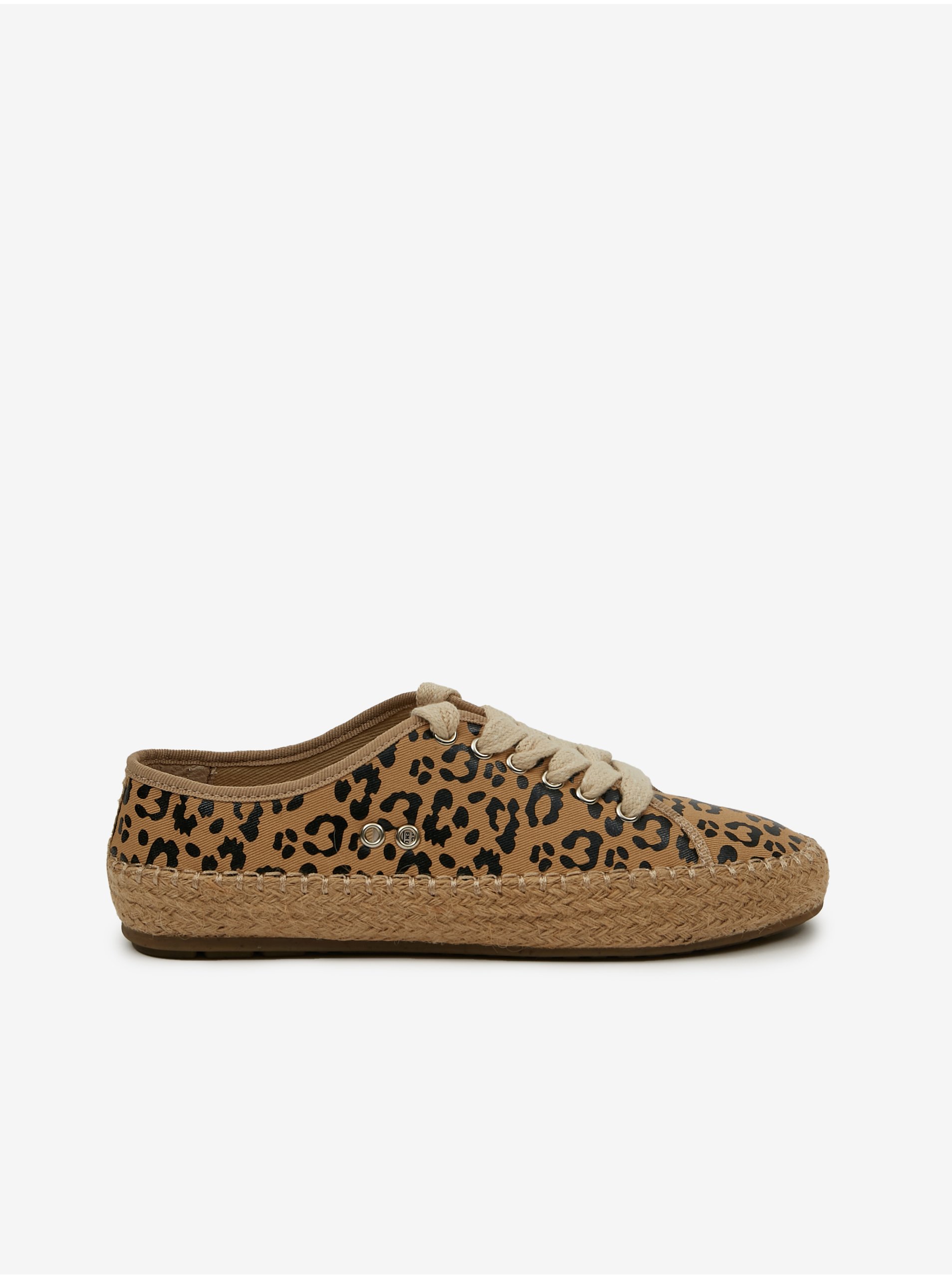 E-shop Béžové dámske vzorované tenisky Emu Australia Cuban Sand Leopard