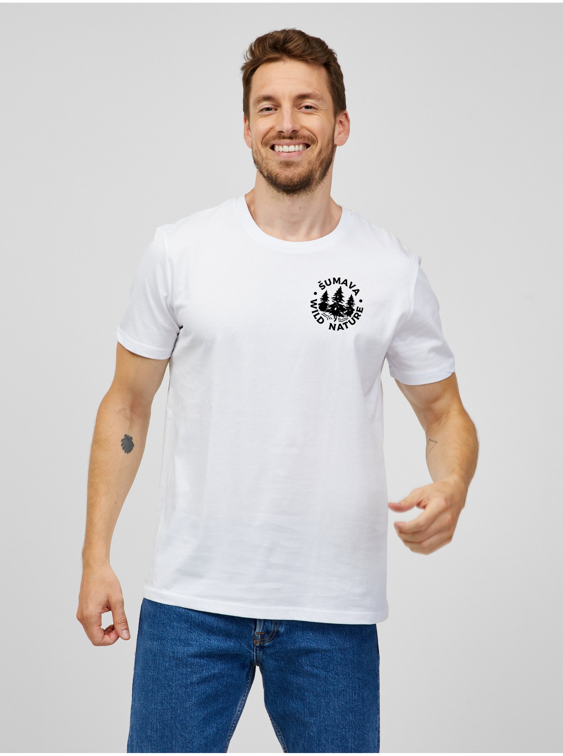 E-shop Bílé pánské tričko ZOOT.Original Šumava