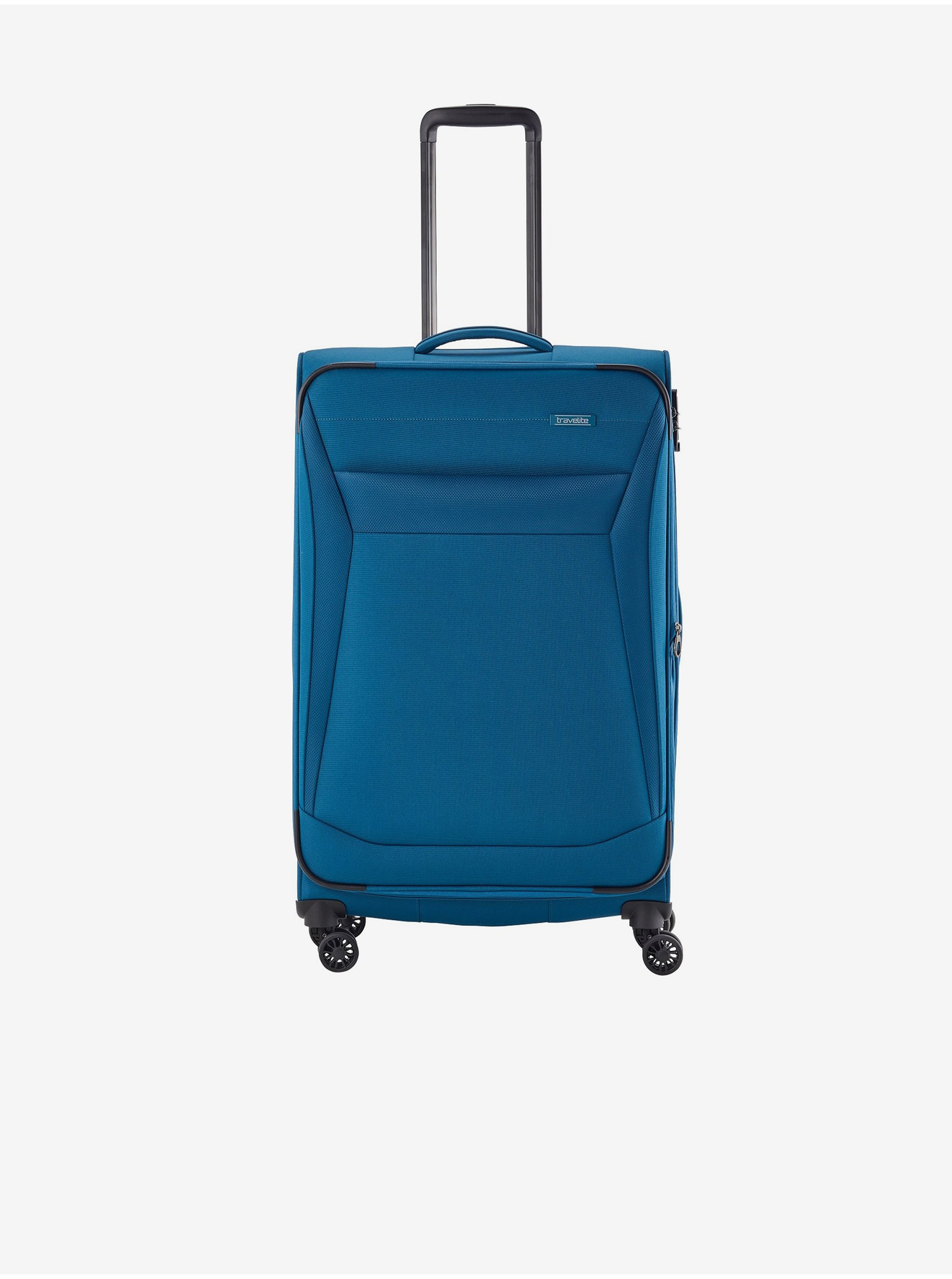 Levně Modrý cestovní kufr Travelite Chios L