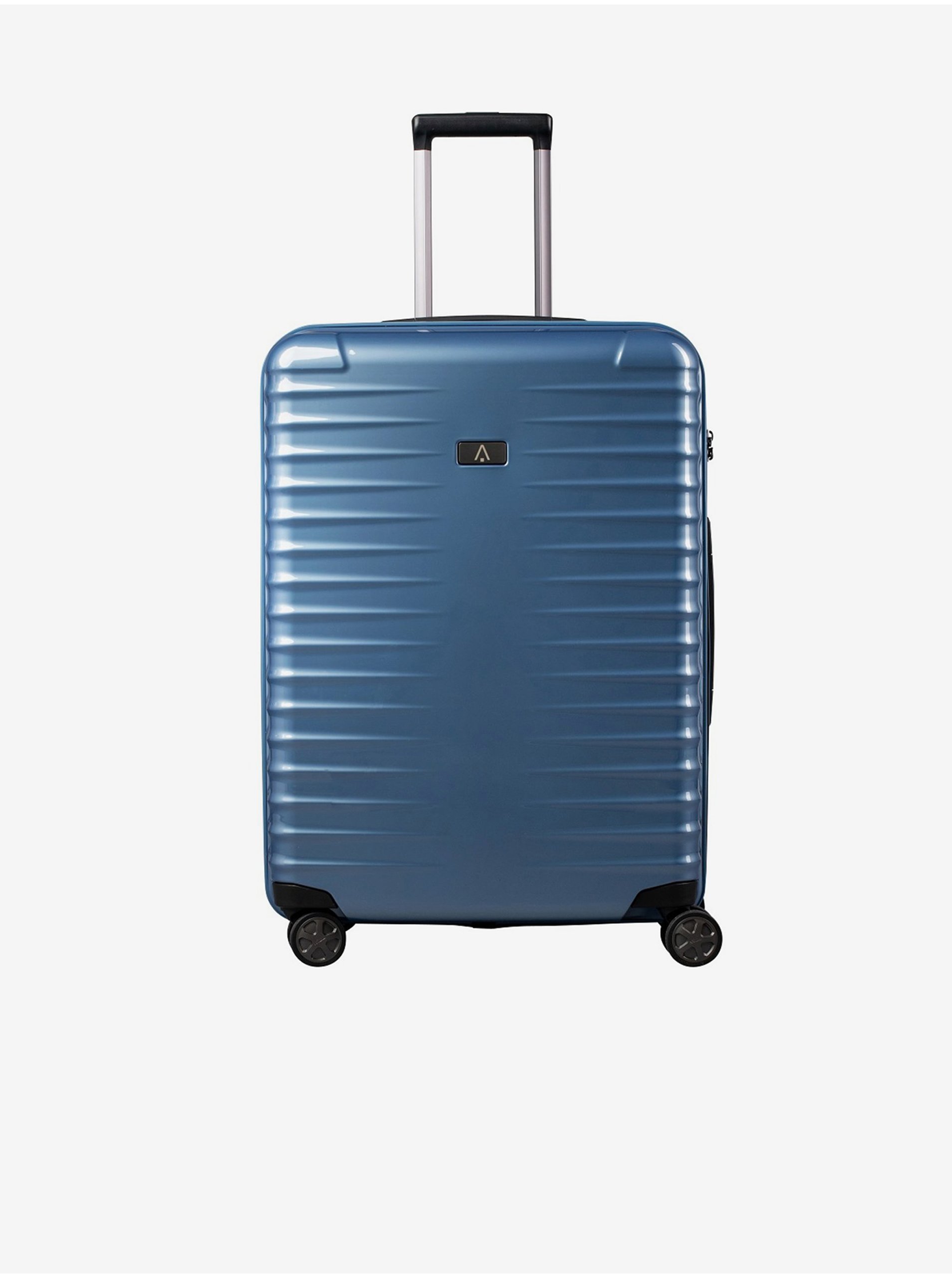 Levně Modrý cestovní kufr Titan Litron M